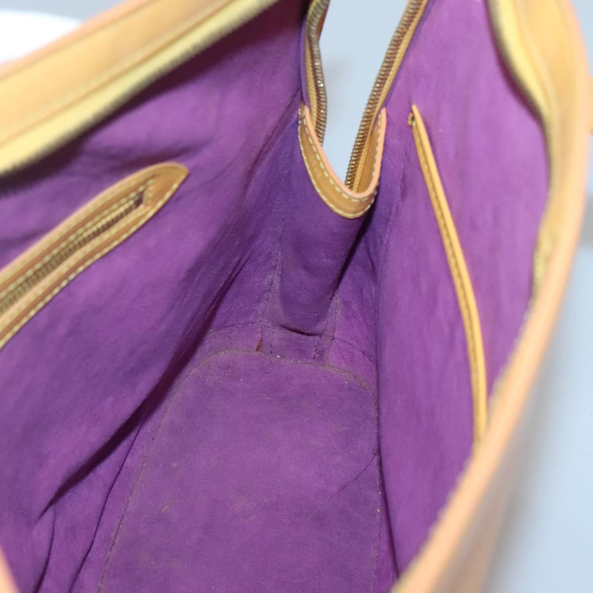 LOUIS VUITTON Epi Lussac Shoulder Bag Yellow M52289 LV Auth sw668