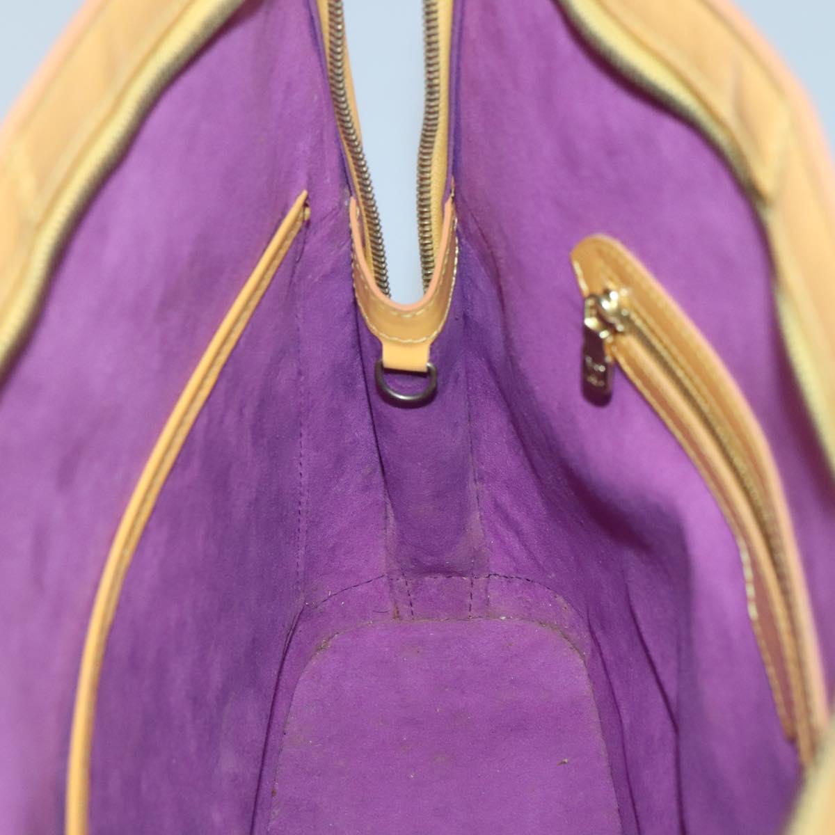 LOUIS VUITTON Epi Lussac Shoulder Bag Yellow M52289 LV Auth sw668