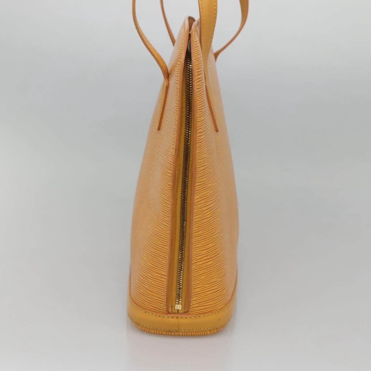 LOUIS VUITTON Epi Lussac Shoulder Bag Yellow M52289 LV Auth sw668