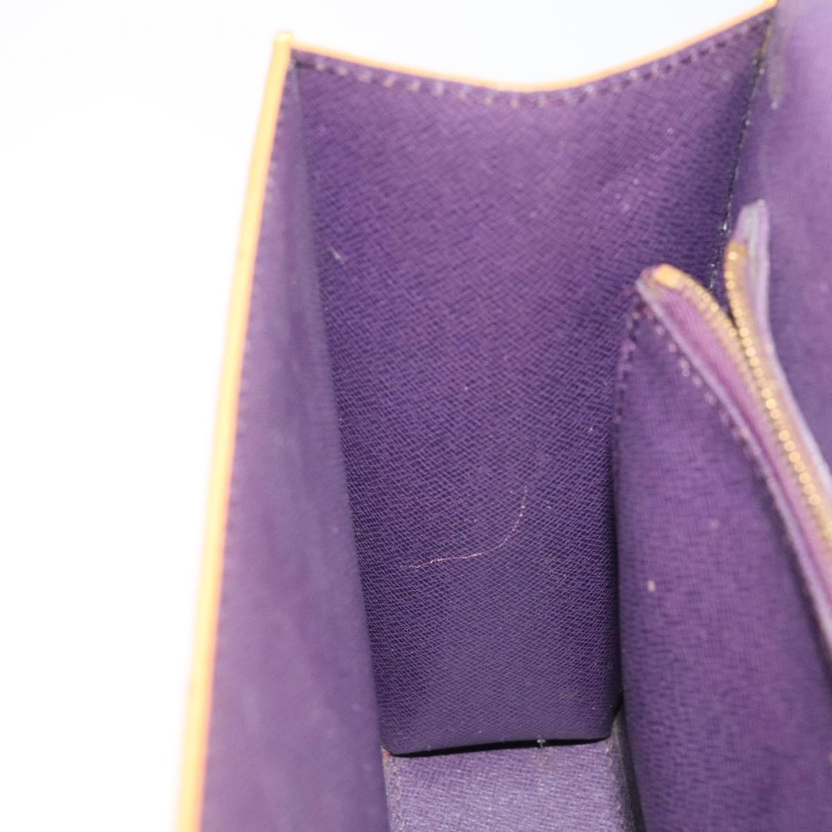 LOUIS VUITTON Epi Malesherbes Hand Bag Tassili Yellow Jonne M52379 Auth sw669