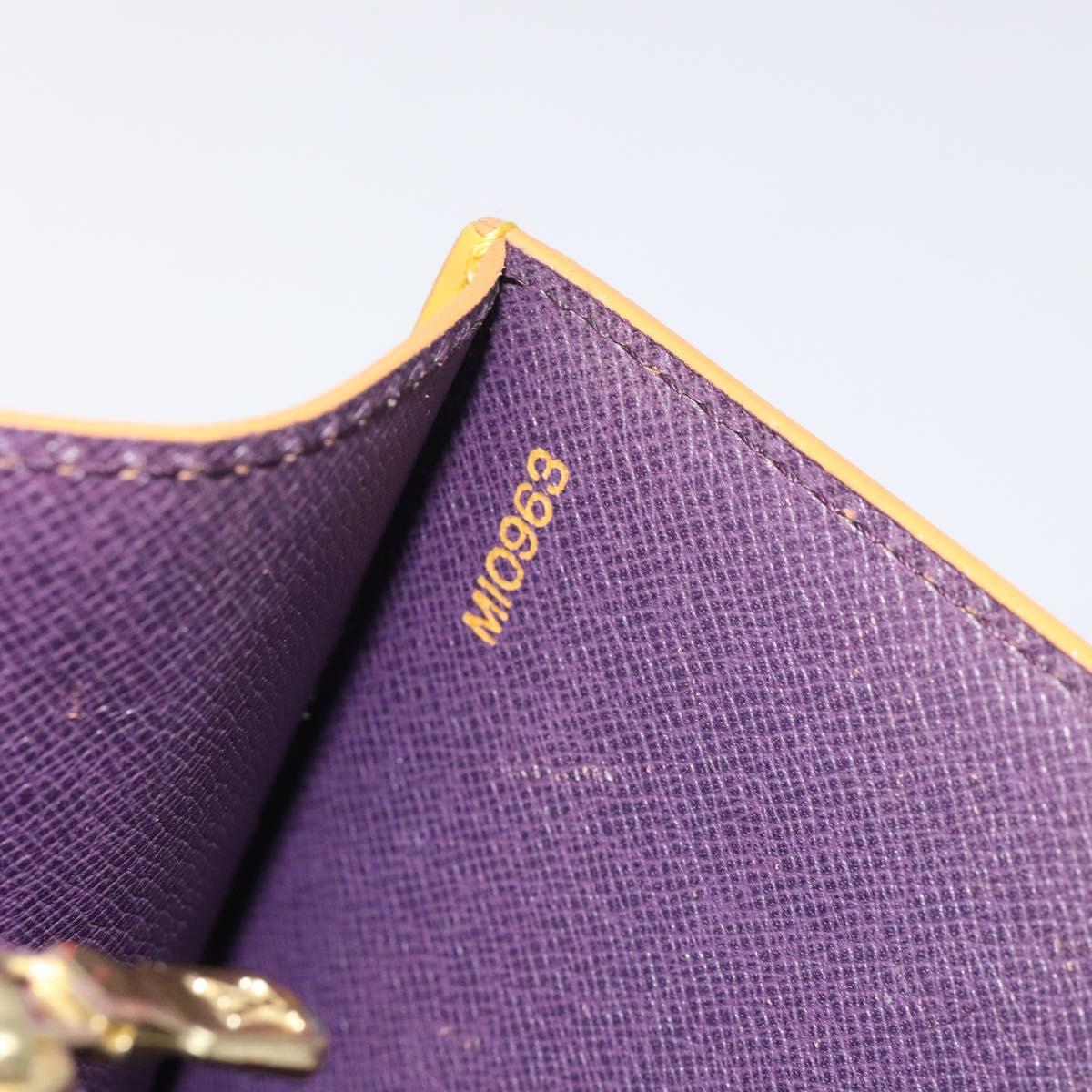 LOUIS VUITTON Epi Malesherbes Hand Bag Tassili Yellow Jonne M52379 Auth sw669