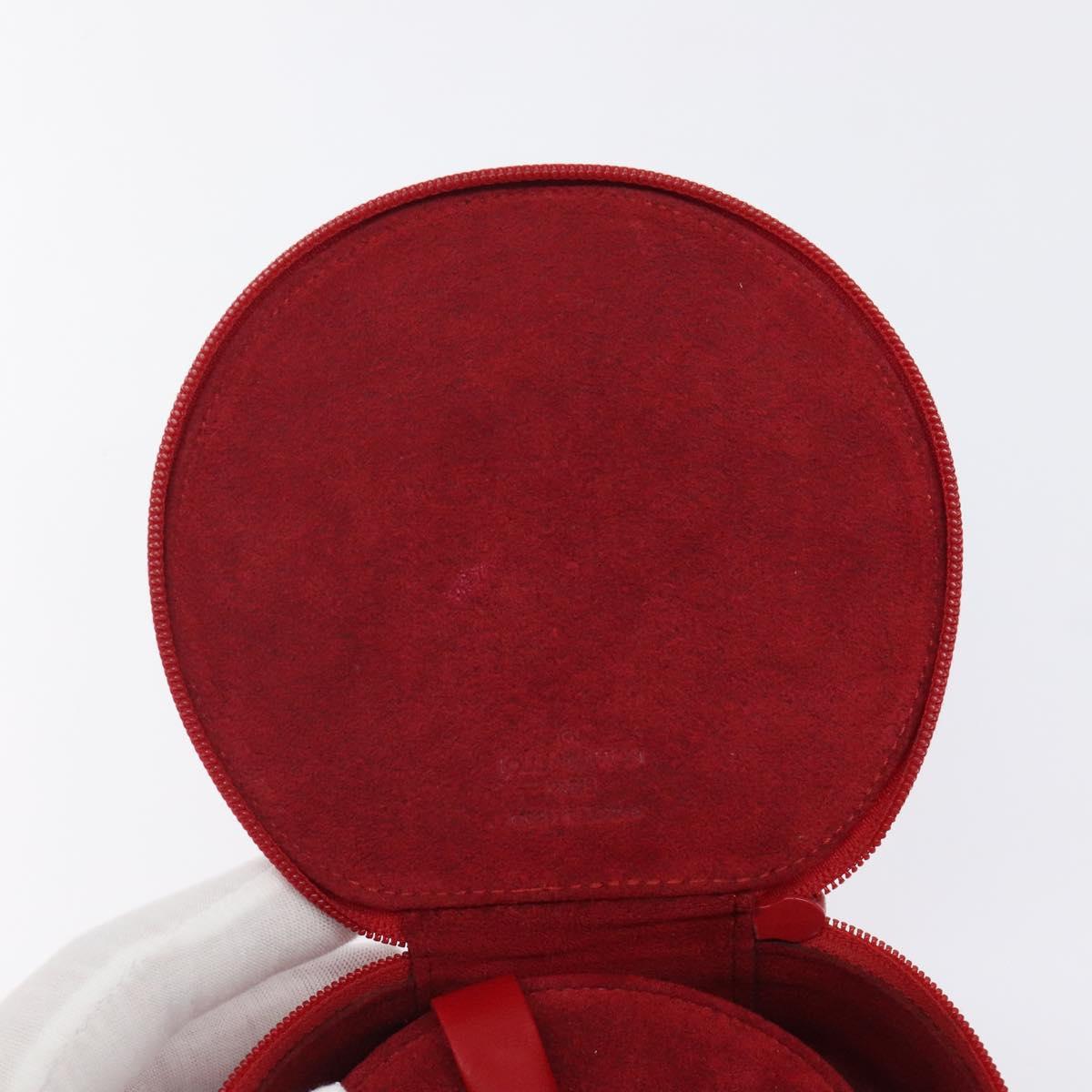LOUIS VUITTON Epi Ecrin Bijoux 12 Jewelry Box Red M48207 LV Auth sw670