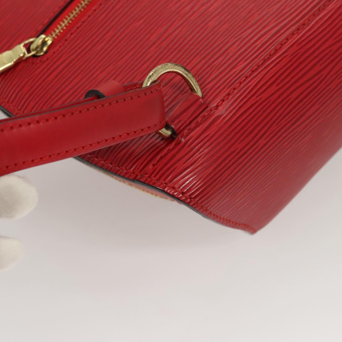 LOUIS VUITTON Epi Mabillon Backpack Castilian Red M52237 LV Auth sw690