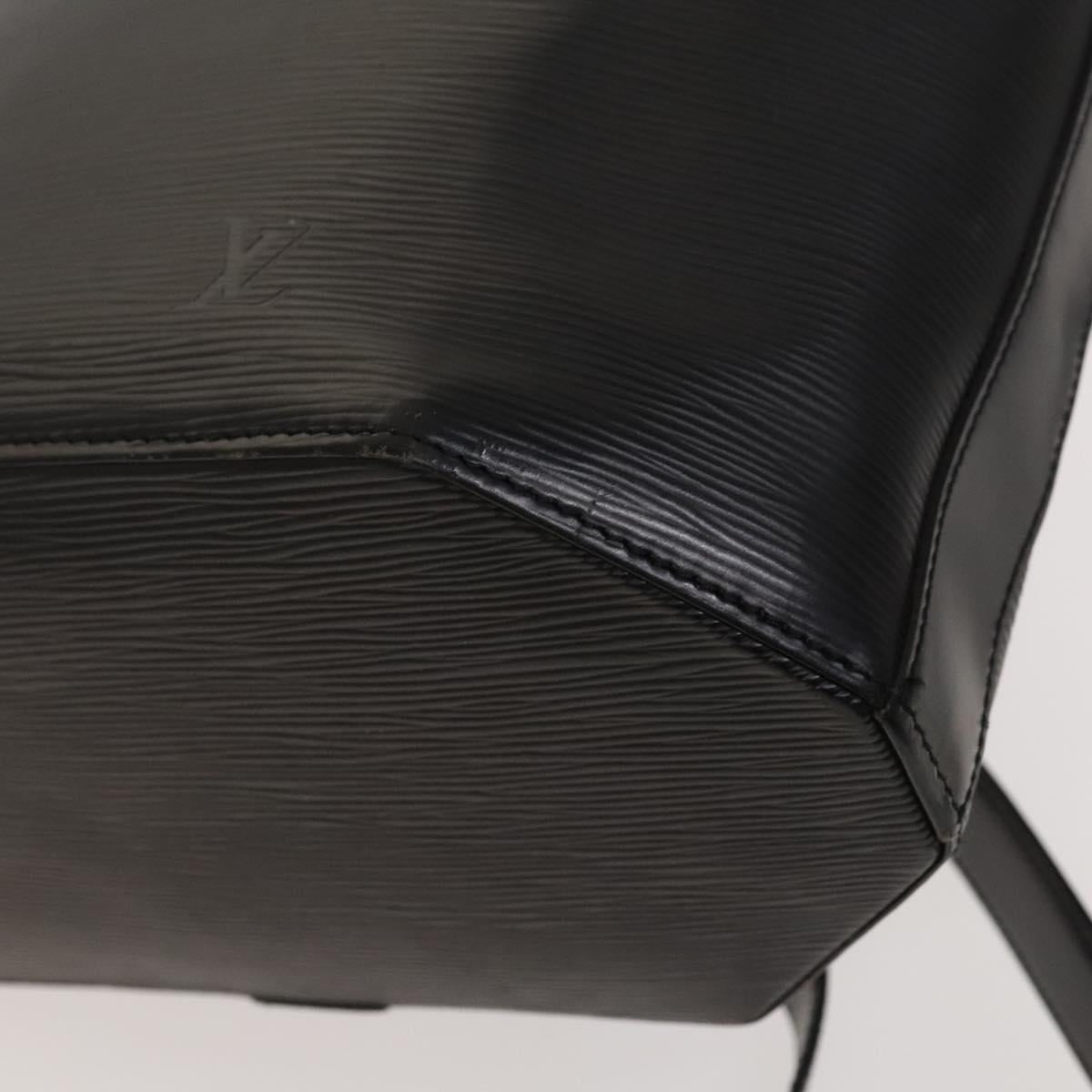 LOUIS VUITTON Epi Sac A Dos Shoulder Bag Black M80153 LV Auth sw777