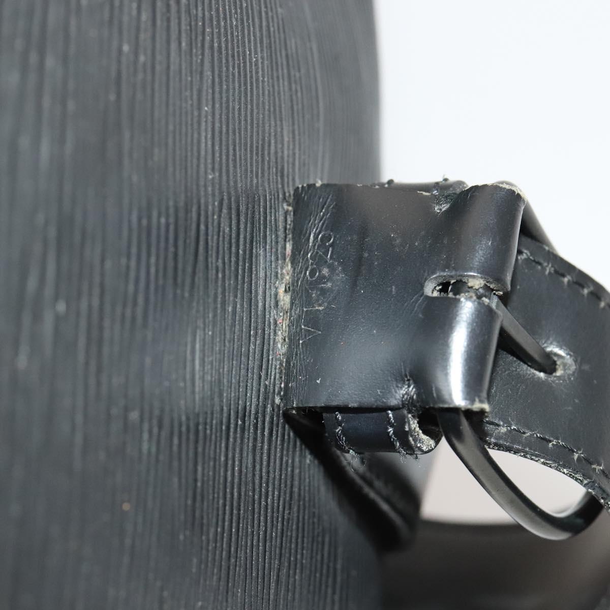 LOUIS VUITTON Epi Sac A Dos Shoulder Bag Black M80153 LV Auth sw777