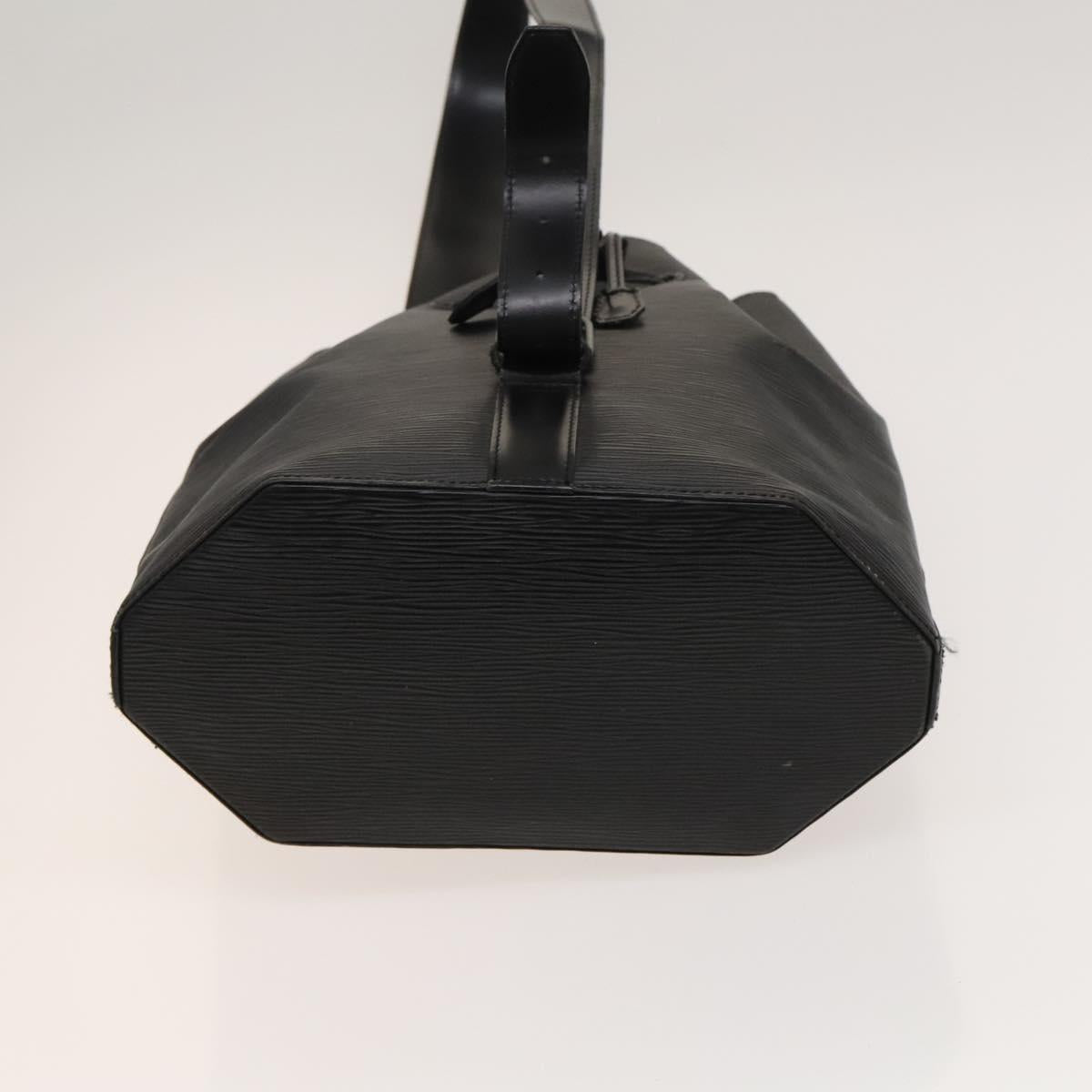 LOUIS VUITTON Epi Sac A Dos Shoulder Bag Black M80153 LV Auth sw777