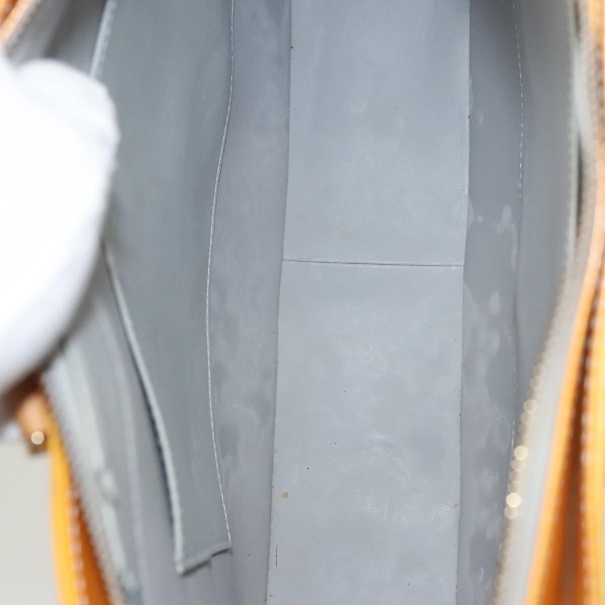 LOUIS VUITTON Monogram Vernis Columbus Tote Bag Gris M91028 LV Auth sw778