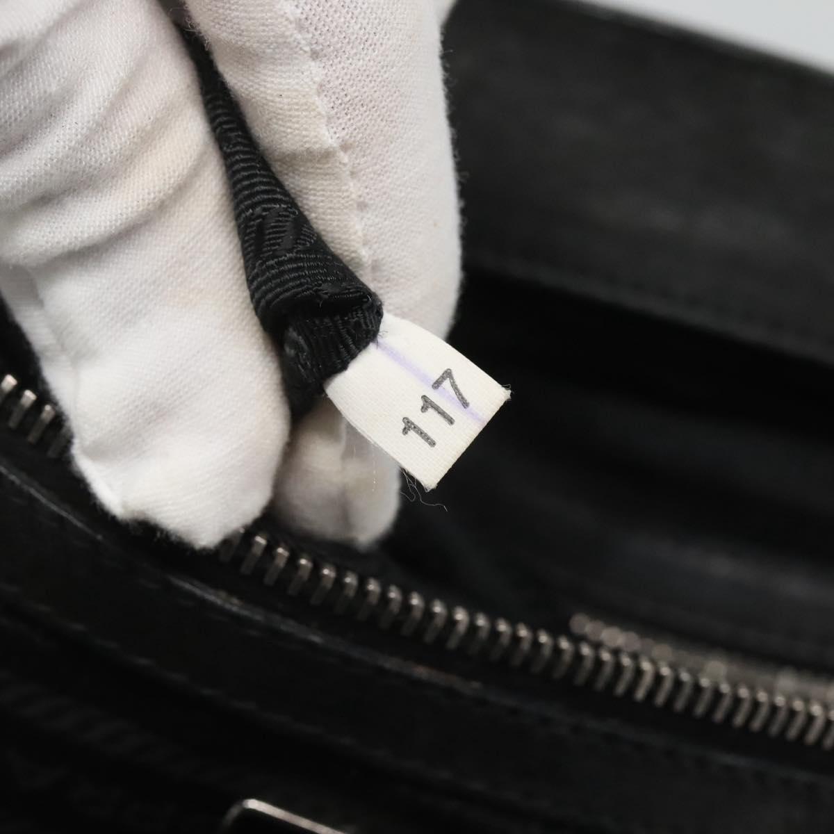 PRADA Shoulder Bag Nylon Black Auth SW793