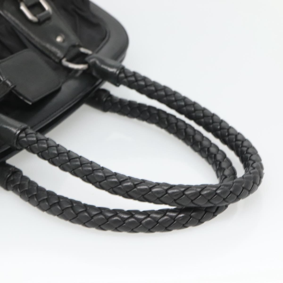 PRADA Shoulder Bag Nylon Black Auth SW793