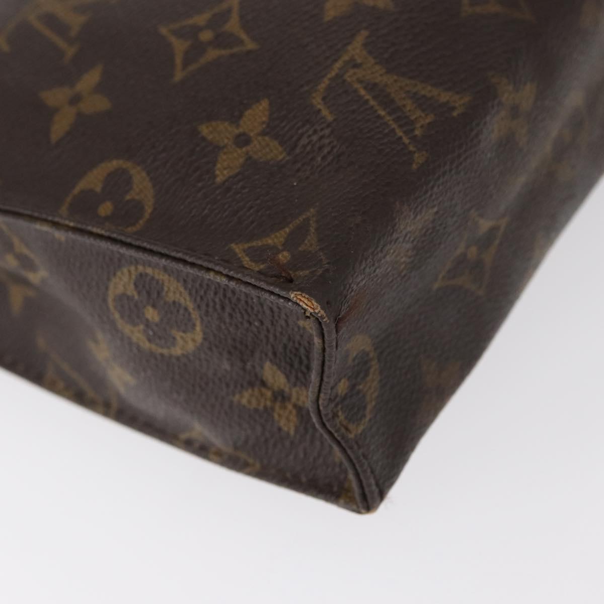 LOUIS VUITTON Monogram Poche Toilette 26 Pouch M47542 LV Auth tb1251