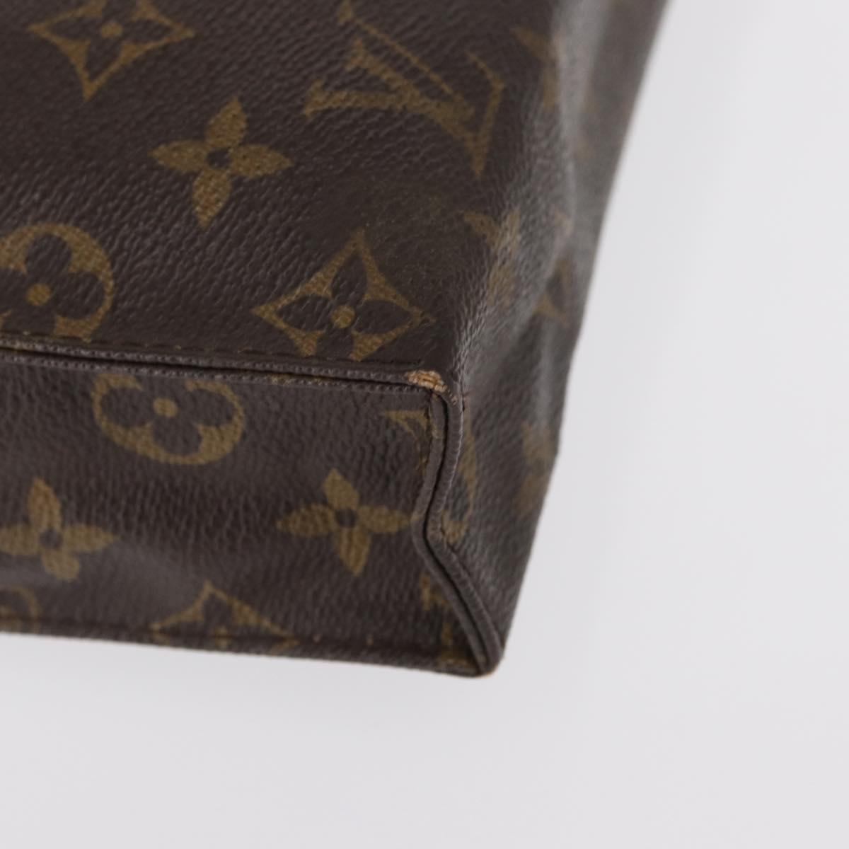 LOUIS VUITTON Monogram Poche Toilette 26 Pouch M47542 LV Auth tb1251