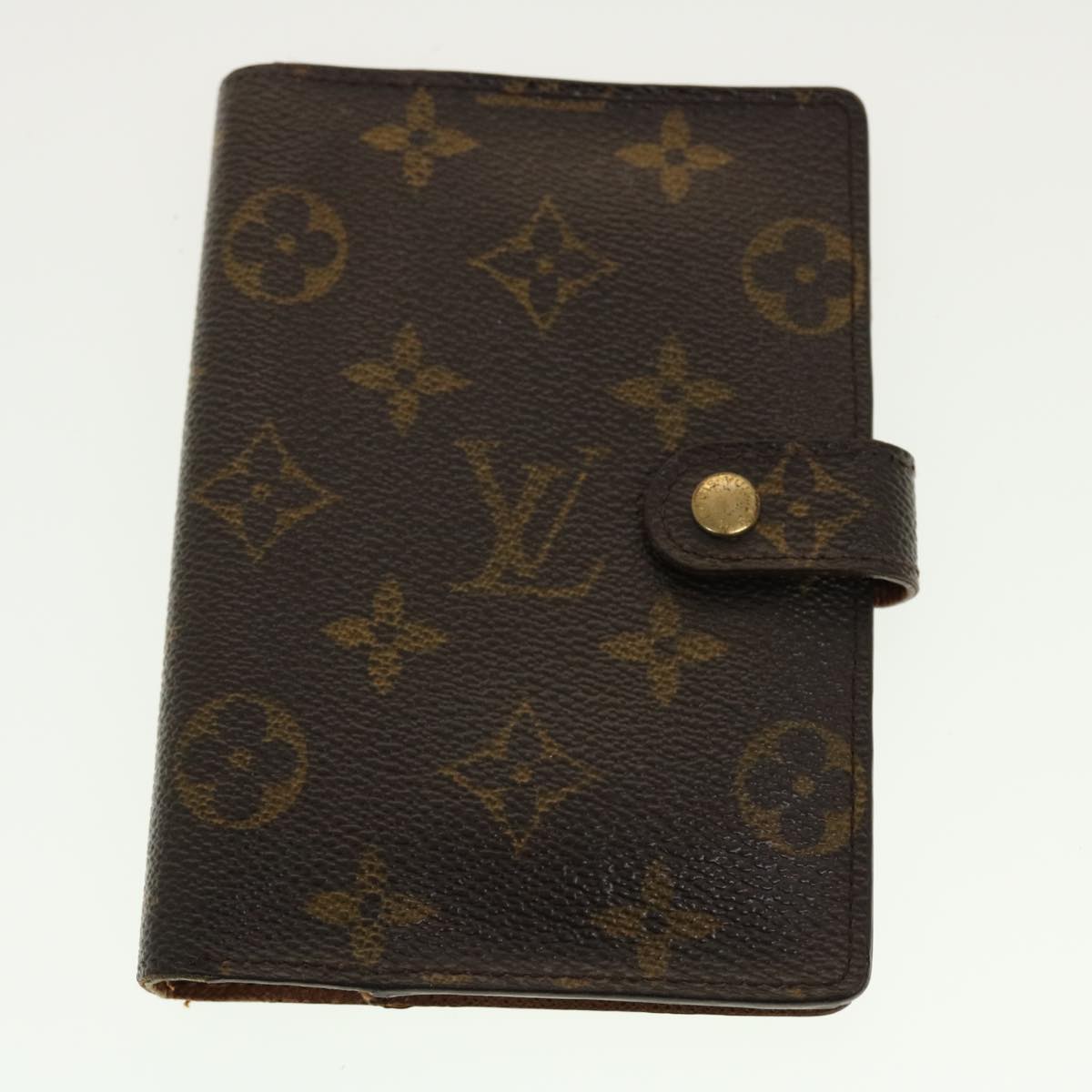 LOUIS VUITTON Monogram Day Planner Cover iPhone Case Wallet 5 Set LV Auth tb633