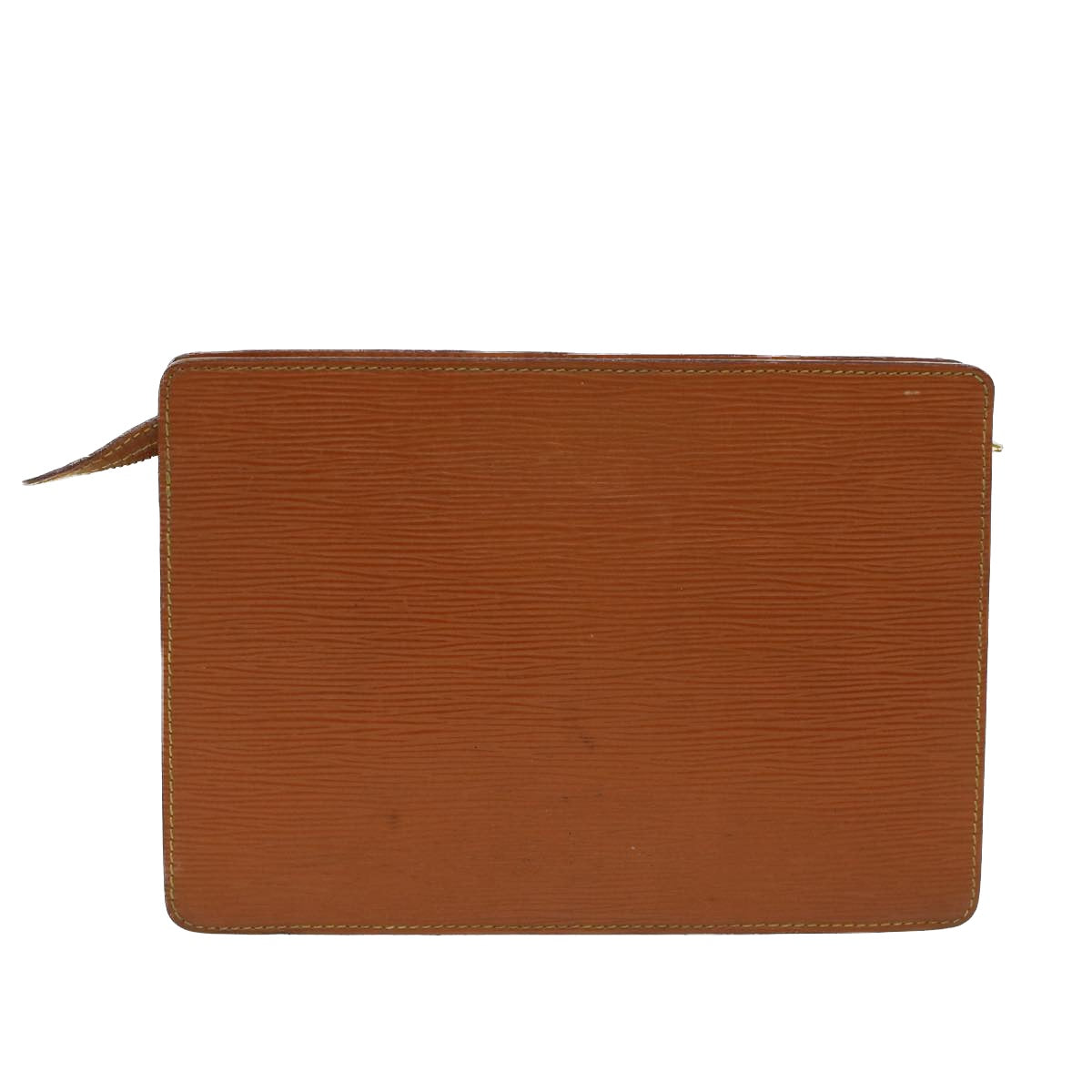 LOUIS VUITTON Epi Pochette Homme Clutch Bag Brown M52528 LV Auth th3897