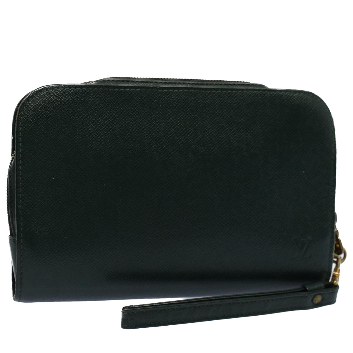 LOUIS VUITTON Taiga Baikal Clutch Bag Epicea M30184 LV Auth th4000