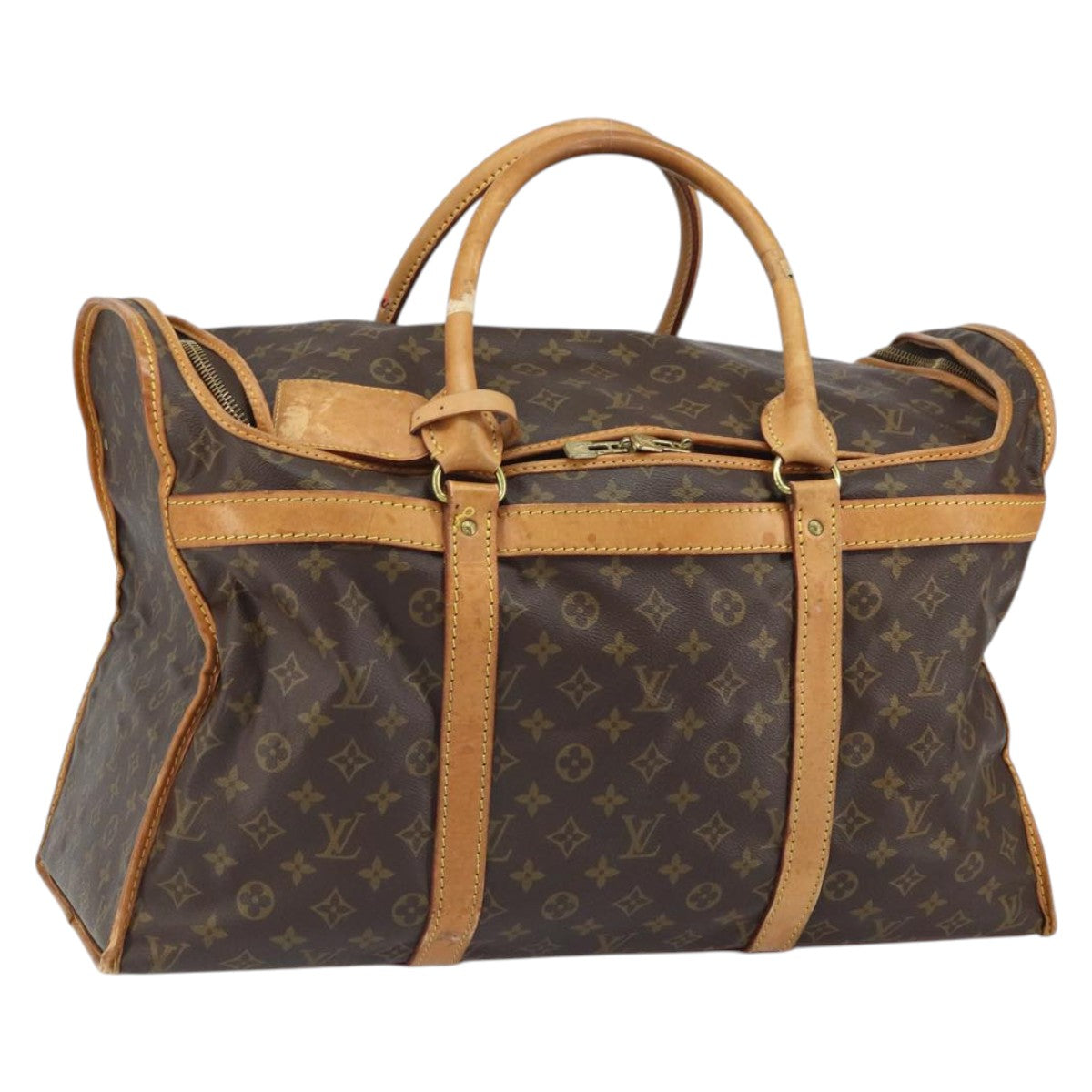 LOUIS VUITTON Monogram Sac Shan 55 Pet Carry M42020 LV Auth th4065