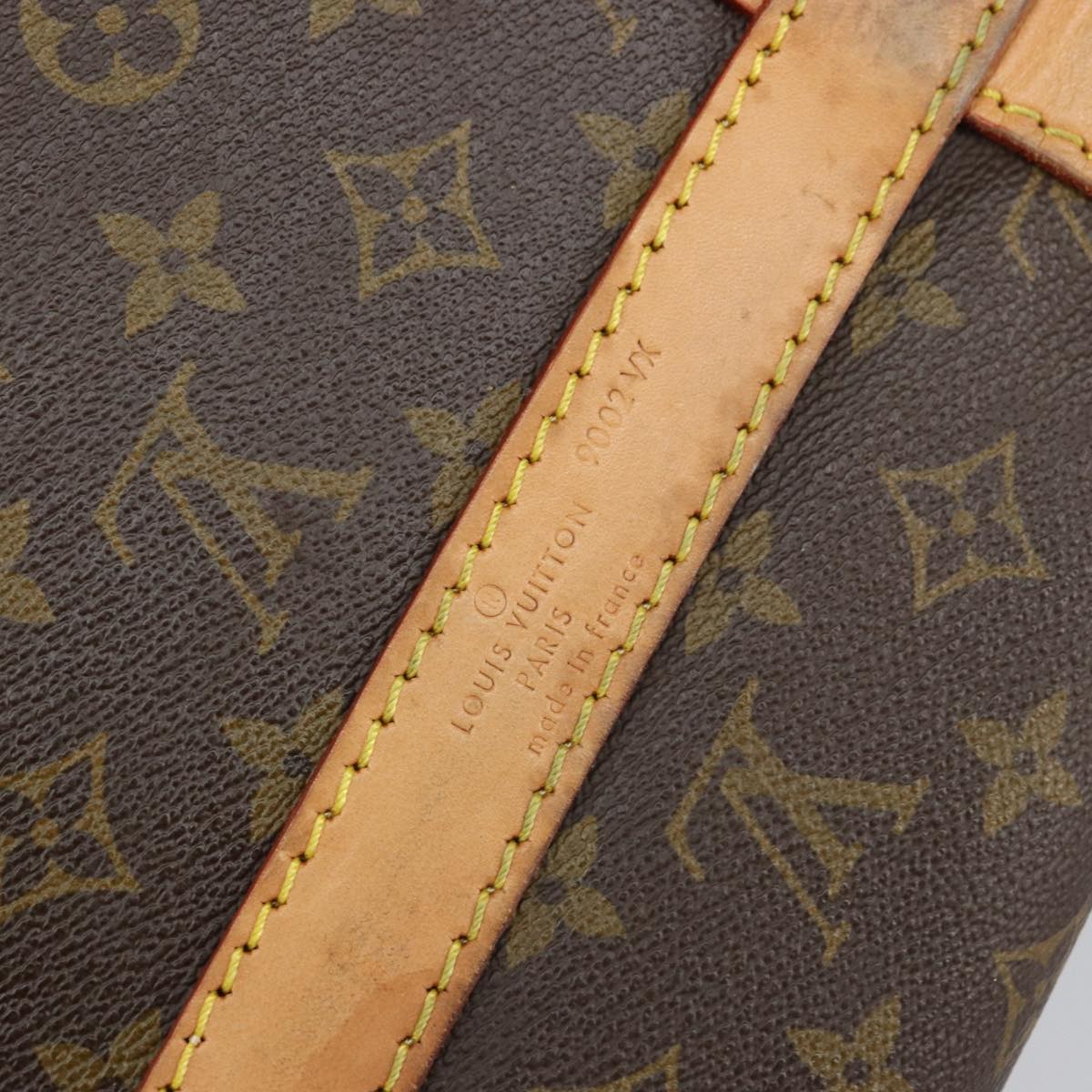 LOUIS VUITTON Monogram Sac Shan 55 Pet Carry M42020 LV Auth th4065