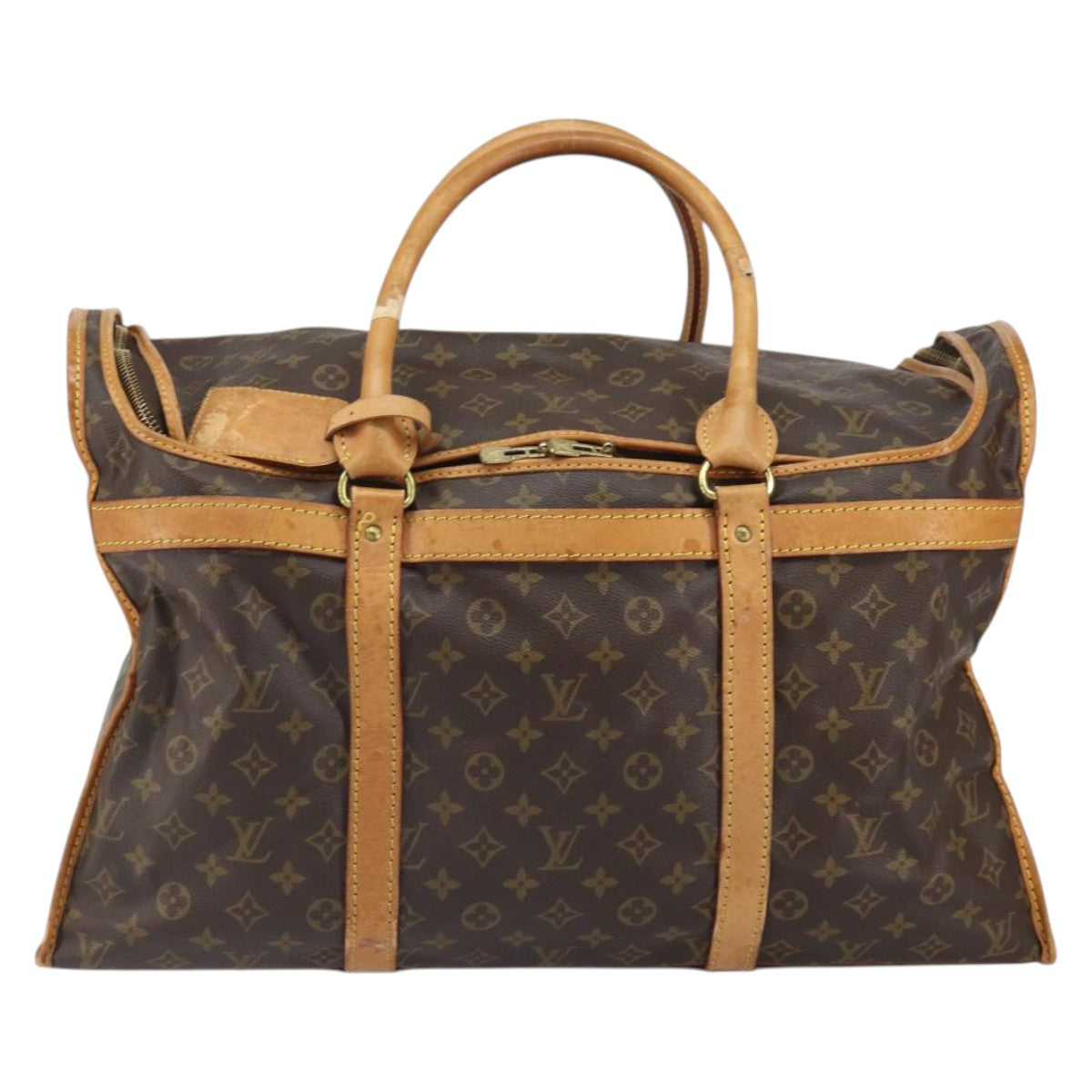 LOUIS VUITTON Monogram Sac Shan 55 Pet Carry M42020 LV Auth th4065