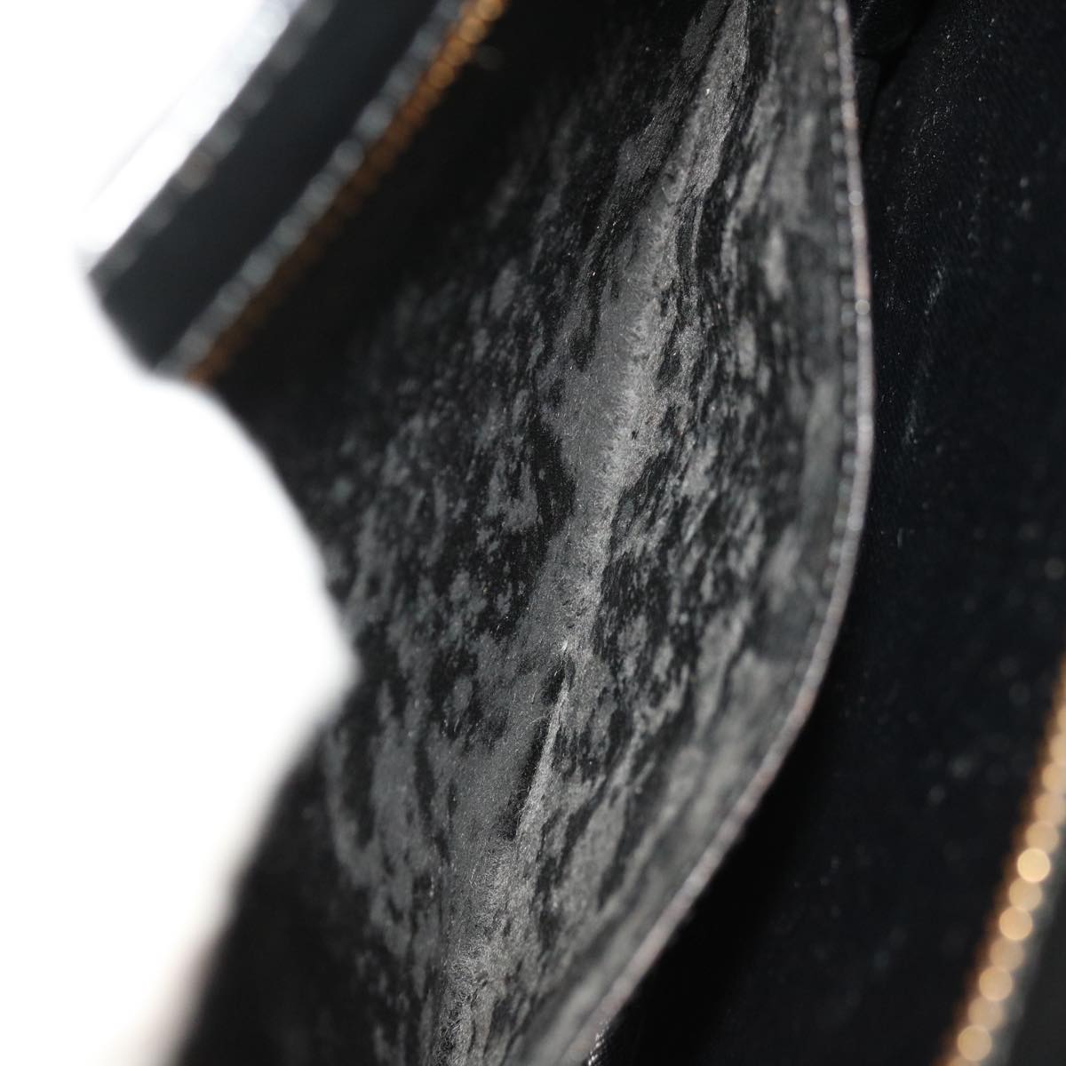 LOUIS VUITTON Epi Pochette Homme Clutch Bag Black M52522 LV Auth th4538