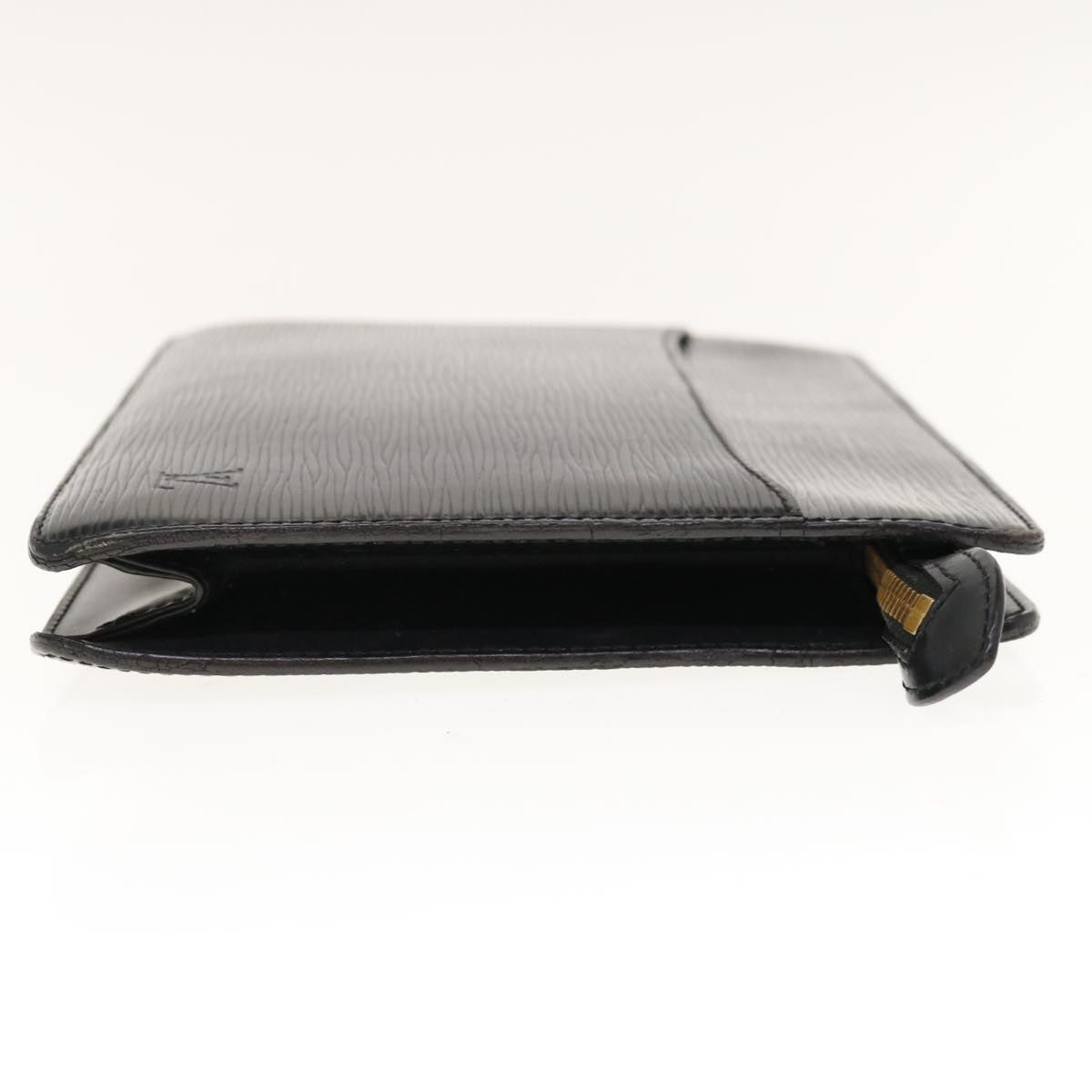 LOUIS VUITTON Epi Pochette Homme Clutch Bag Black M52522 LV Auth th4538