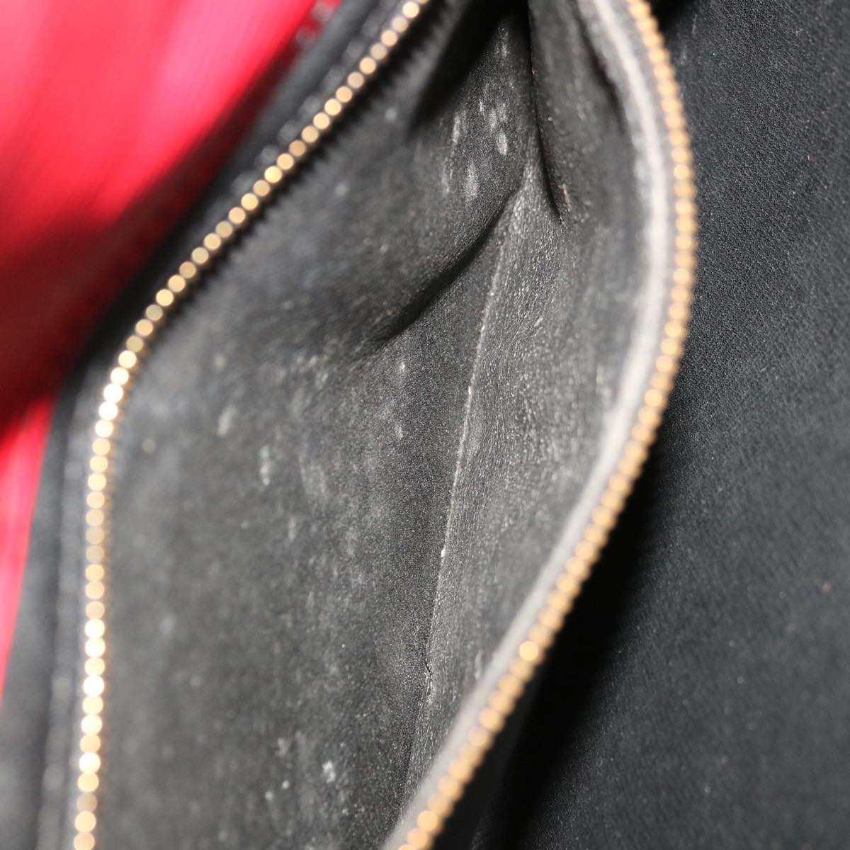 LOUIS VUITTON Epi Montaigne 23 Clutch Bag Red M52667 LV Auth th4539