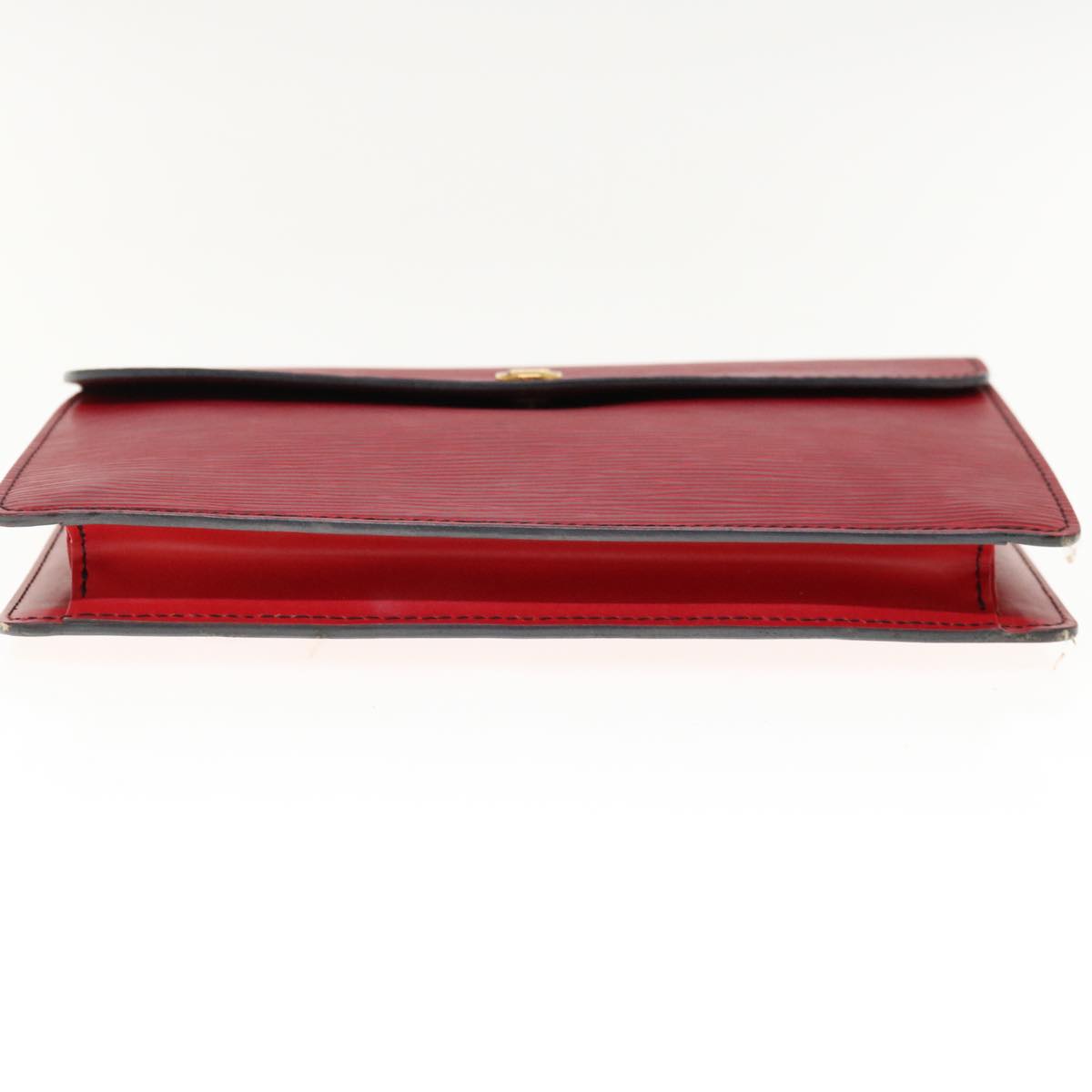 LOUIS VUITTON Epi Montaigne 23 Clutch Bag Red M52667 LV Auth th4539