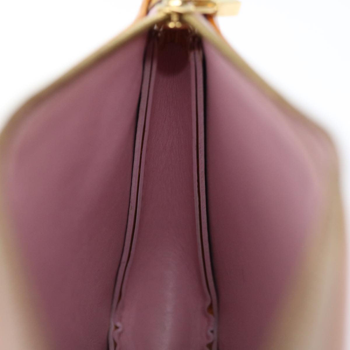 LOUIS VUITTON Vernis Lexington Pouch Marshmallow Pink M91057 LV Auth th4673