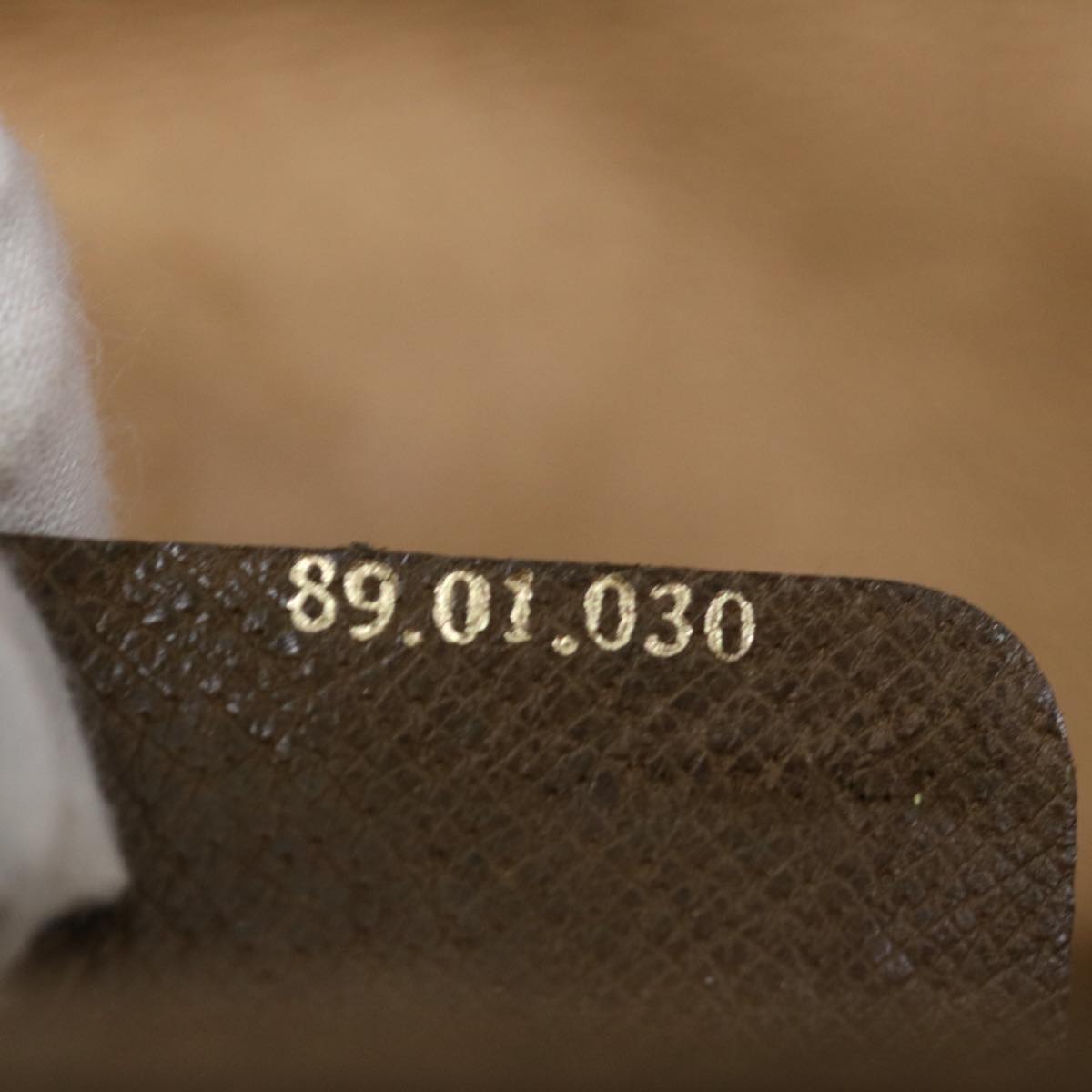 GUCCI GG Supreme Web Sherry Line Clutch Bag Beige Green 89 01 030 Auth th4776