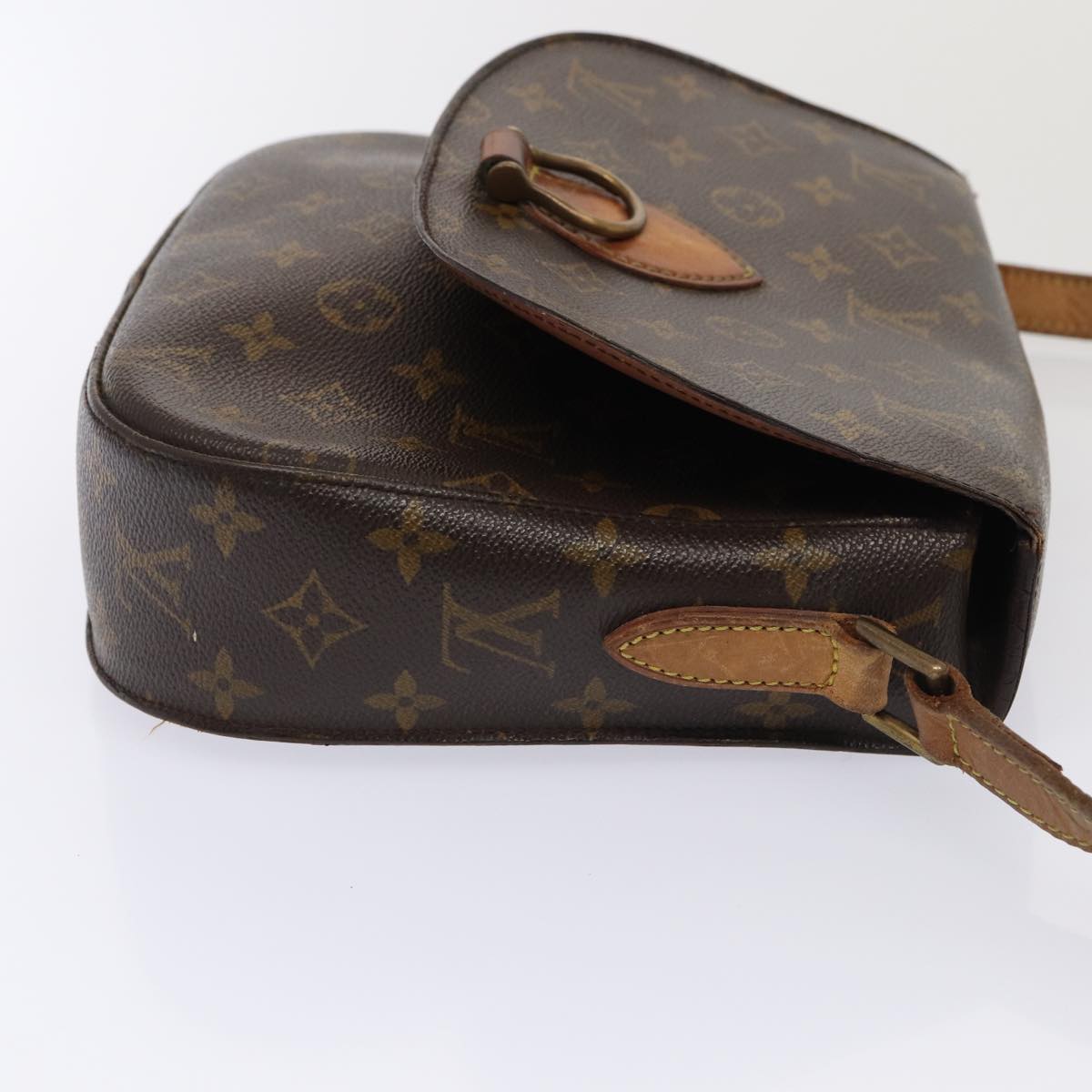 LOUIS VUITTON Monogram Saint Cloud GM Shoulder Bag M51242 Auth th4999