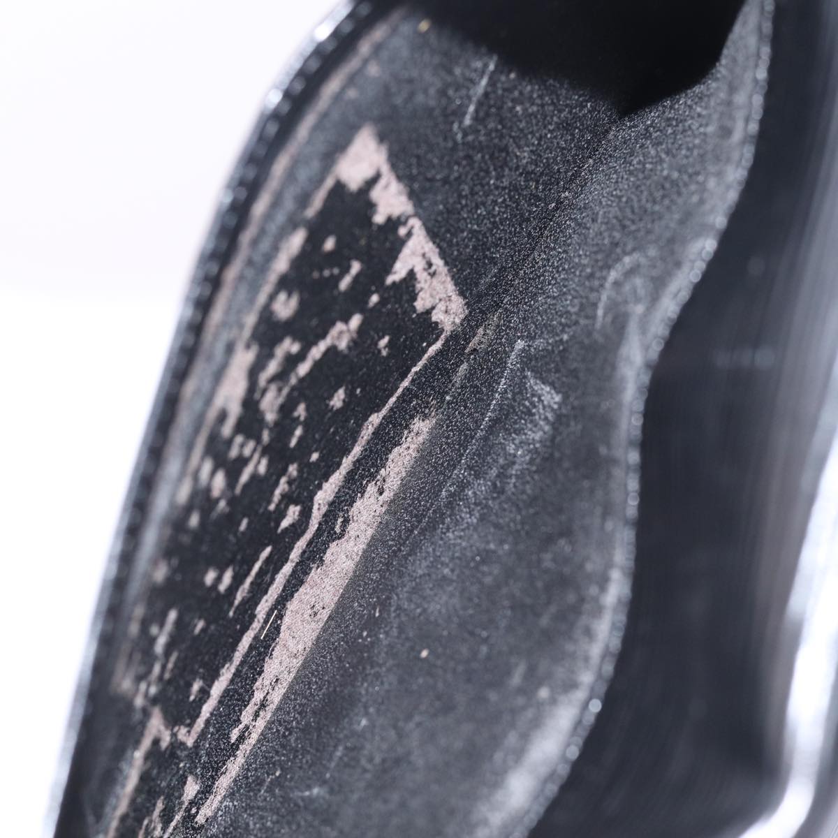 LOUIS VUITTON Epi Art Deco Clutch Bag Black M52632 LV Auth th5039