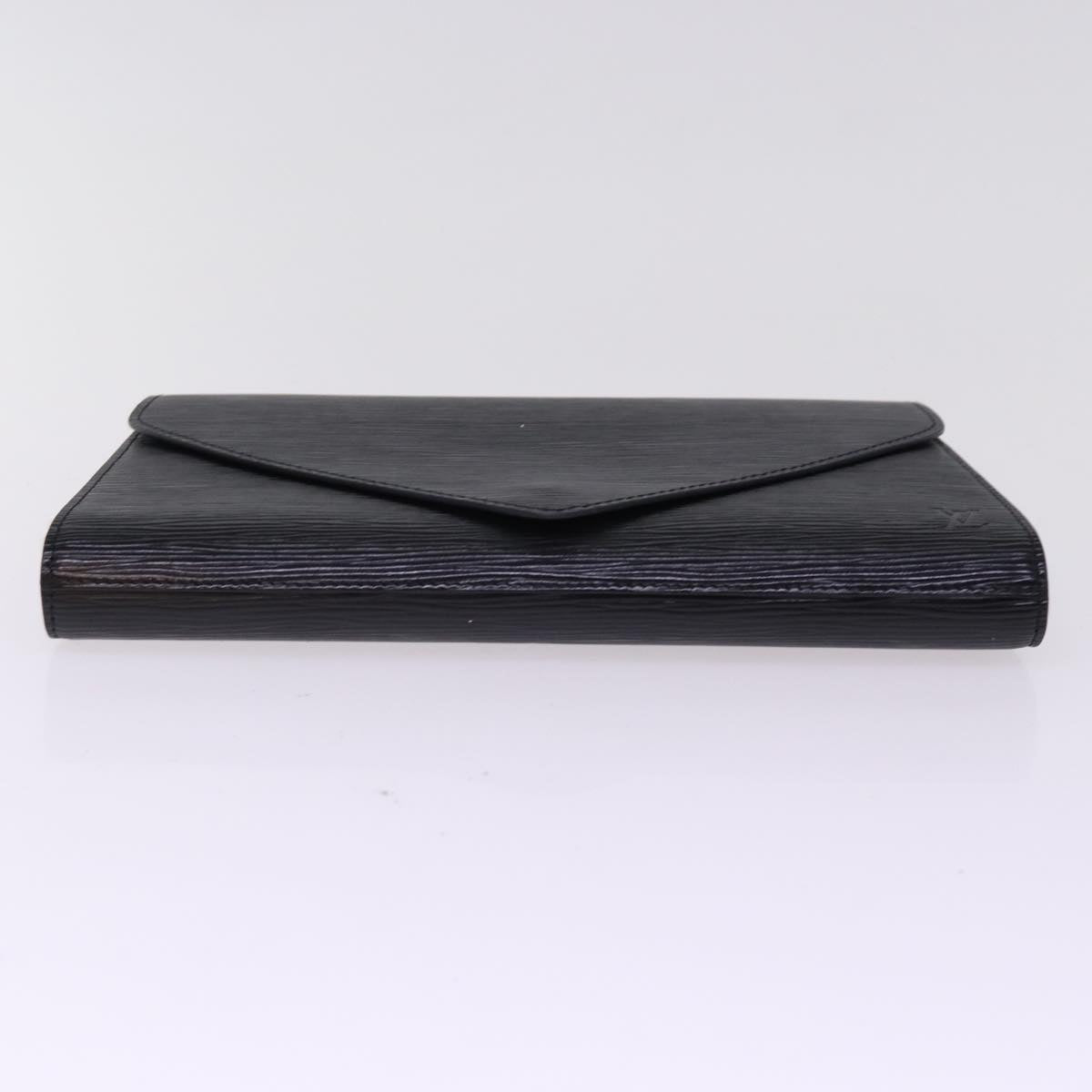 LOUIS VUITTON Epi Art Deco Clutch Bag Black M52632 LV Auth th5039