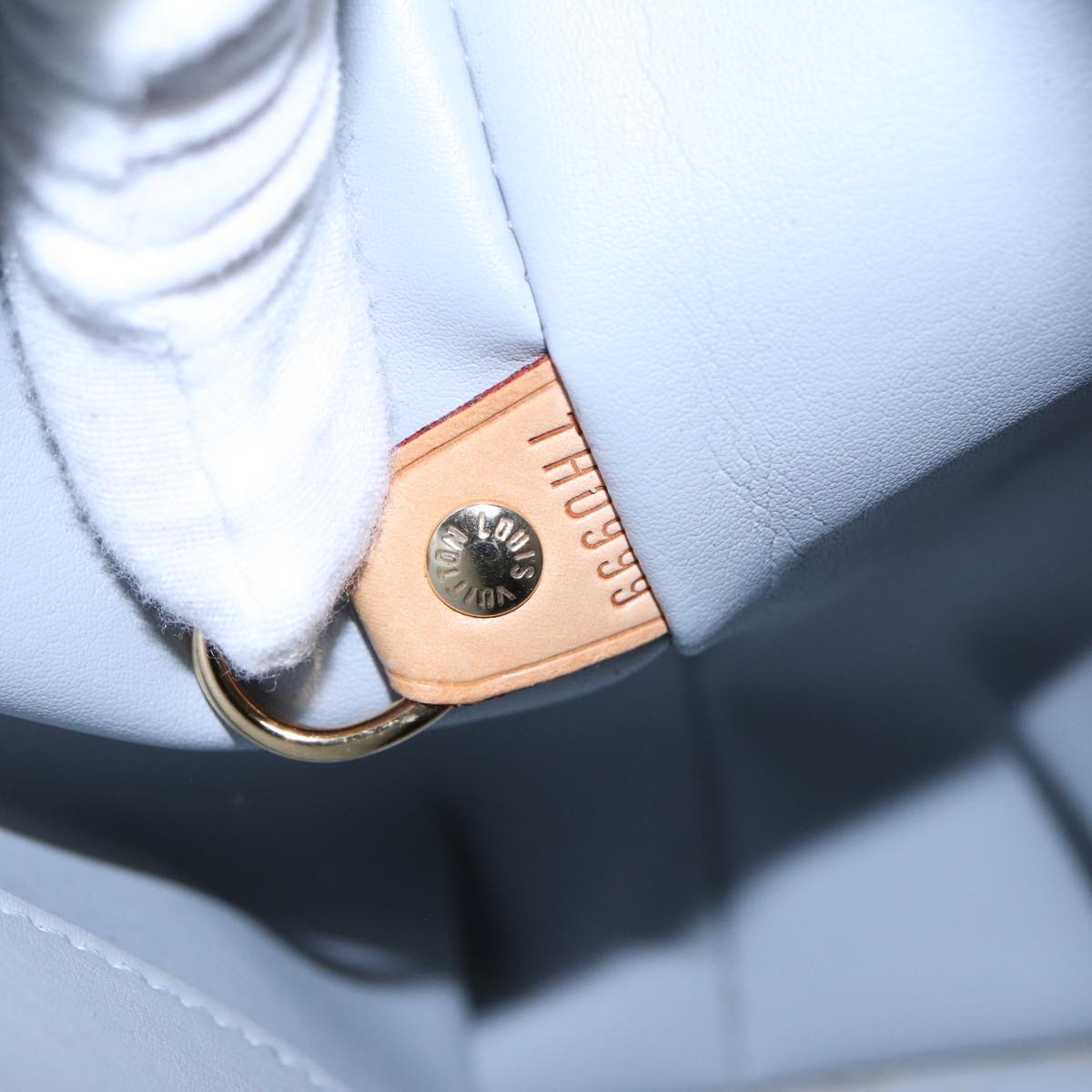 LOUIS VUITTON Monogram Vernis Houston Hand Bag Gris M91053 LV Auth th5274