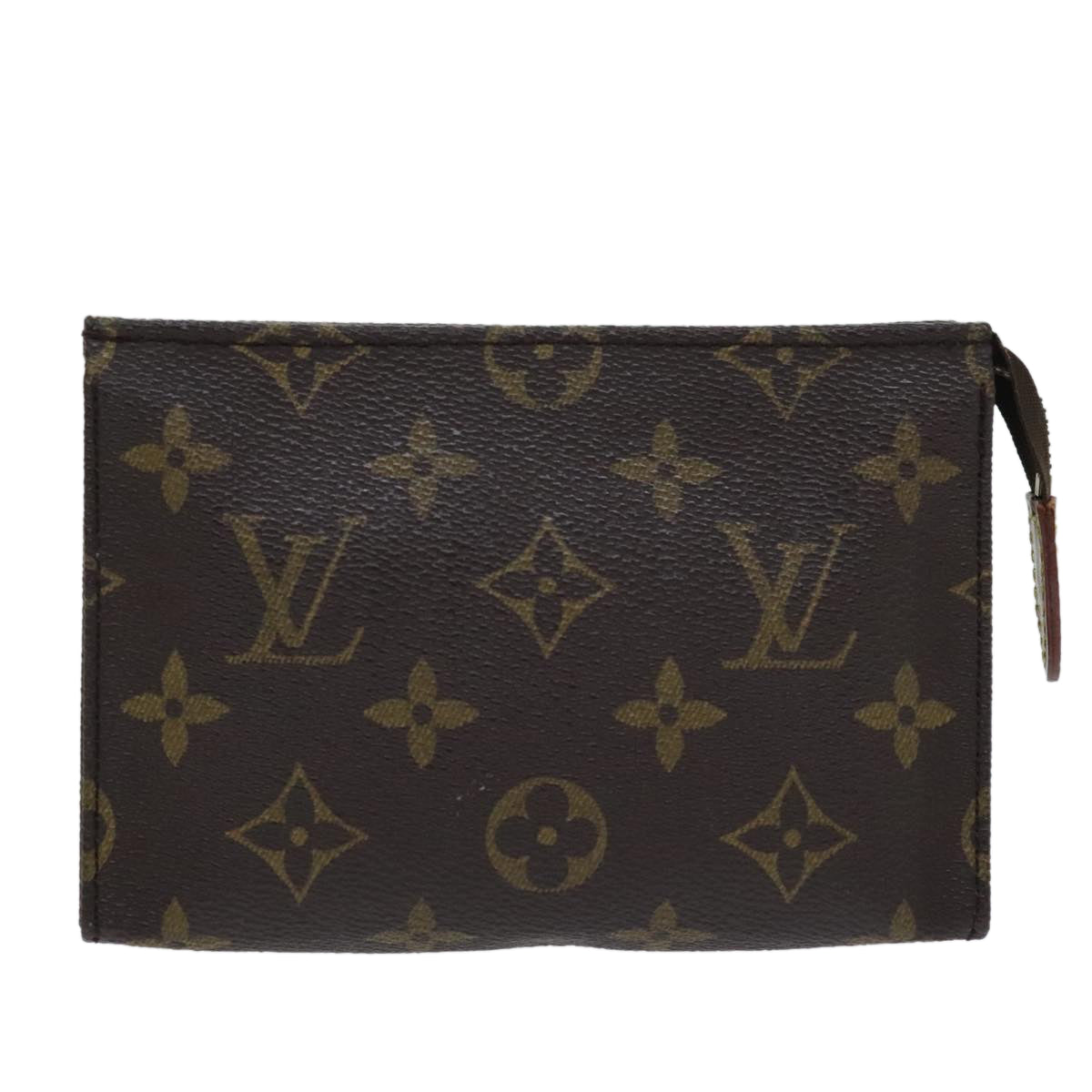 LOUIS VUITTON Monogram Poche Toilette 15 Pouch M47546 LV Auth th5308