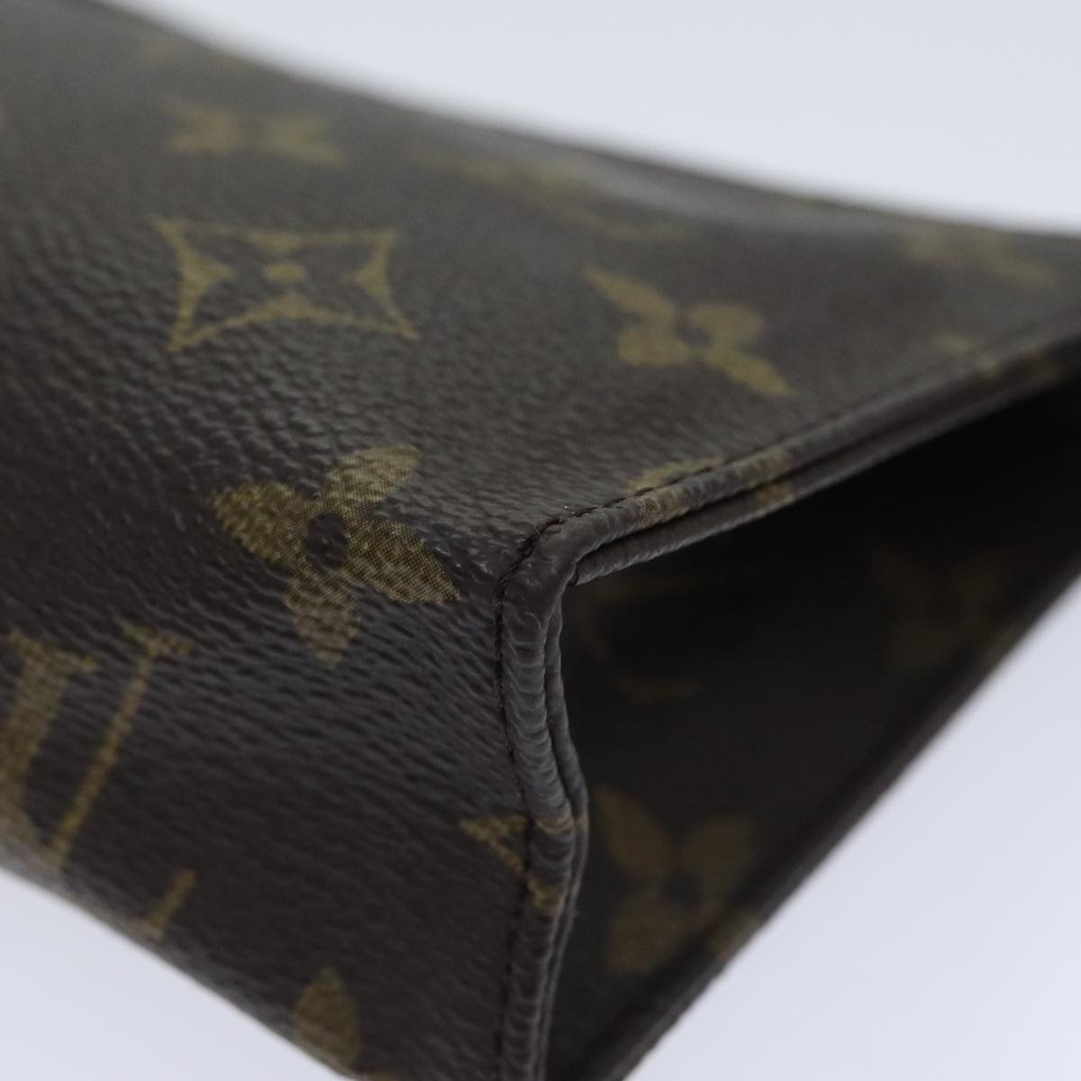 LOUIS VUITTON Monogram Poche Toilette 15 Pouch M47546 LV Auth th5308