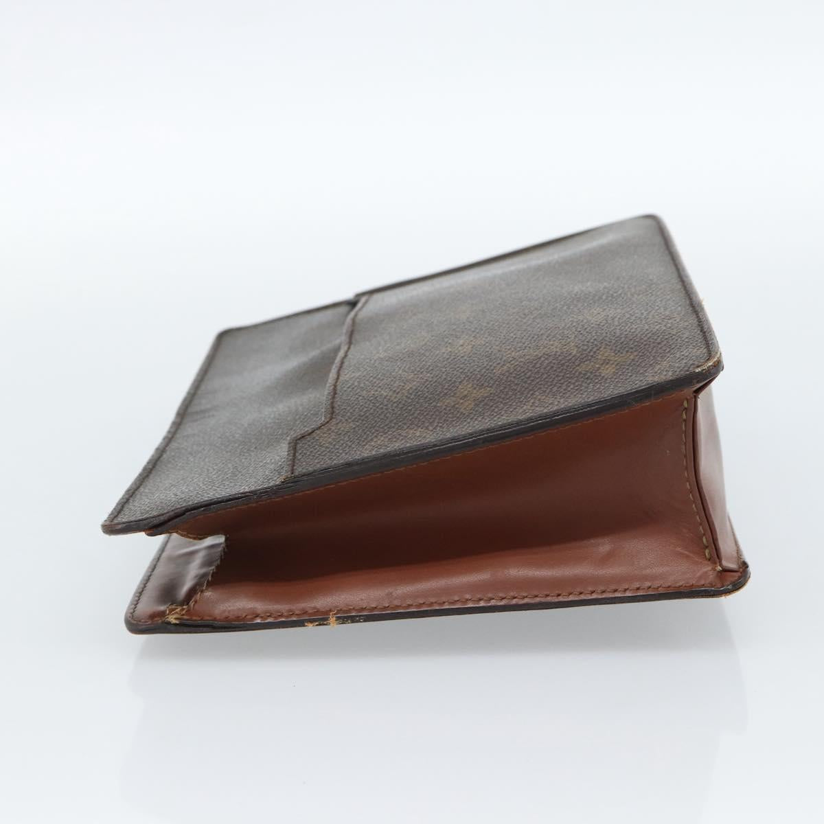 LOUIS VUITTON Monogram Pochette Homme Clutch Bag M51795 LV Auth th5451