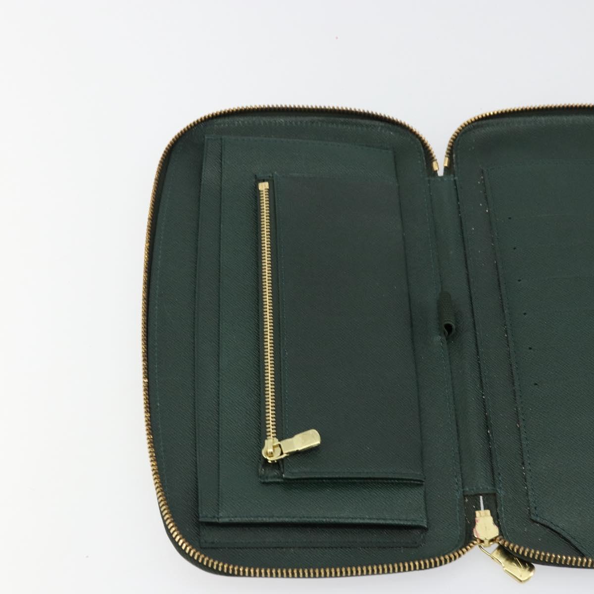 LOUIS VUITTON Taiga Organizer Atholl Travel Case Epicea M30654 LV Auth th5468