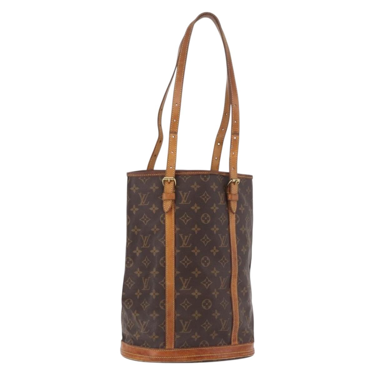LOUIS VUITTON Monogram Bucket GM Shoulder Bag M42236 LV Auth th5501