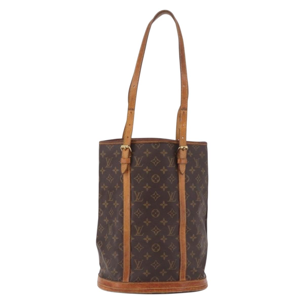 LOUIS VUITTON Monogram Bucket GM Shoulder Bag M42236 LV Auth th5501