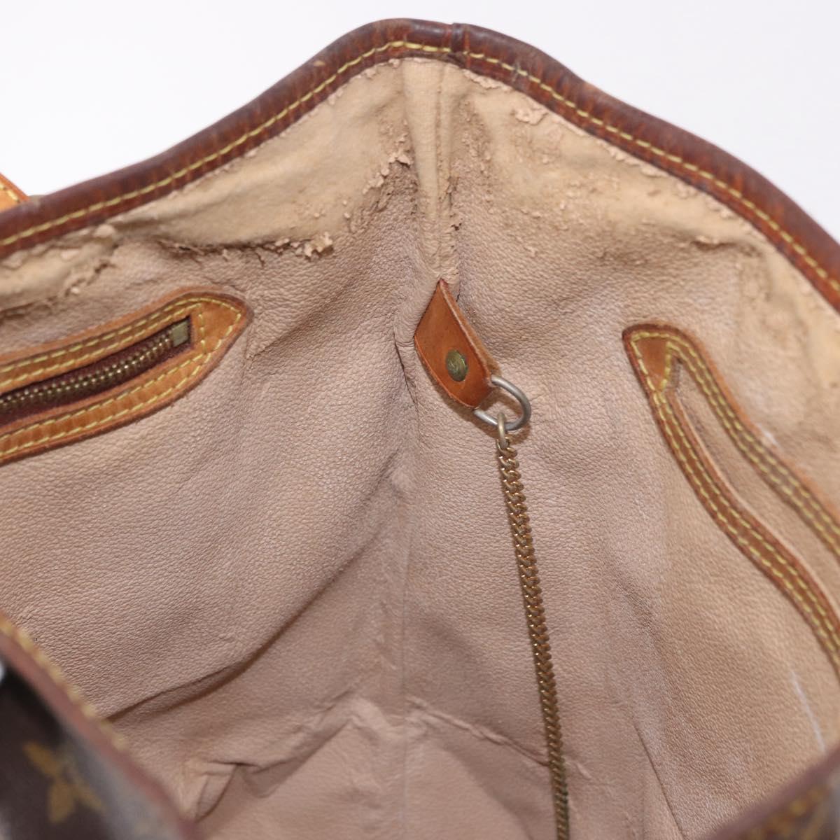 LOUIS VUITTON Monogram Bucket GM Shoulder Bag M42236 LV Auth th5501