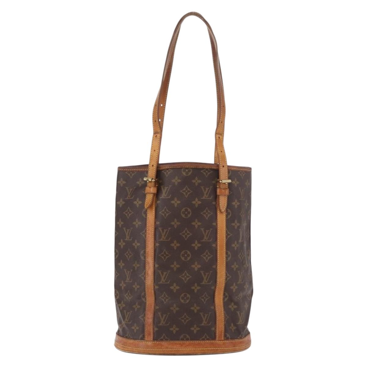 LOUIS VUITTON Monogram Bucket GM Shoulder Bag M42236 LV Auth th5501