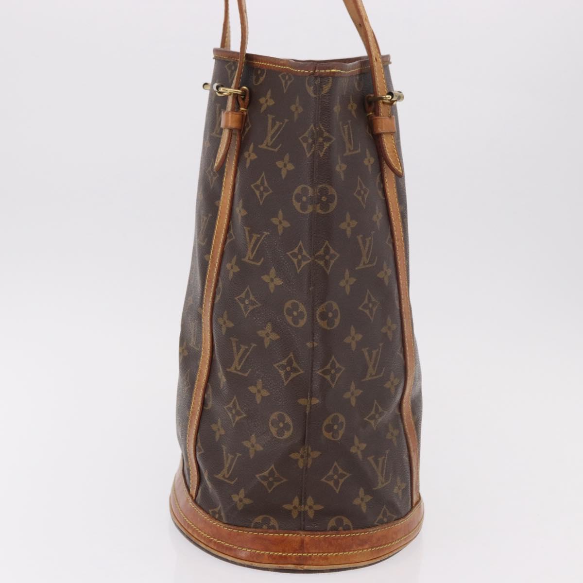 LOUIS VUITTON Monogram Bucket GM Shoulder Bag M42236 LV Auth th5501