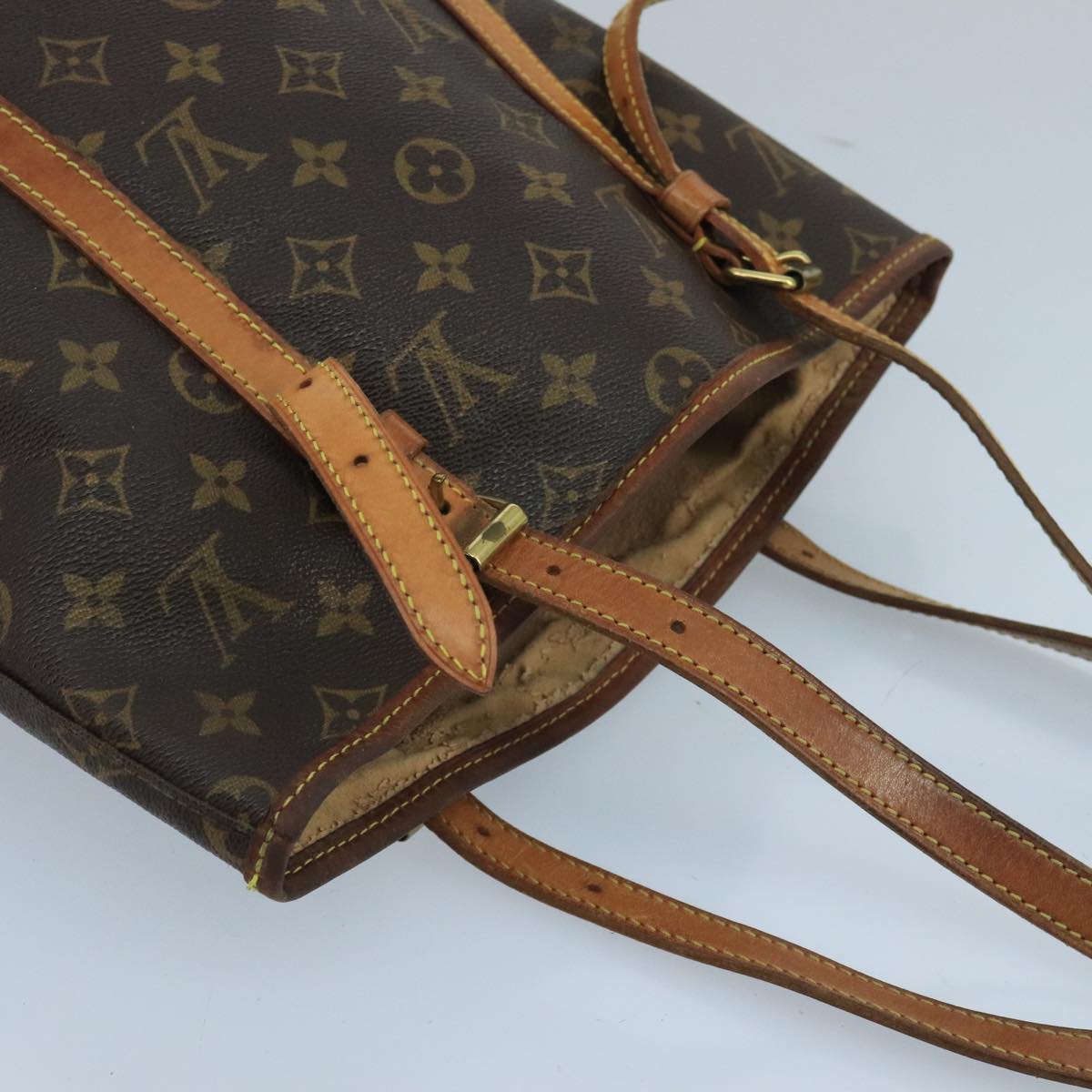 LOUIS VUITTON Monogram Bucket GM Shoulder Bag M42236 LV Auth th5501
