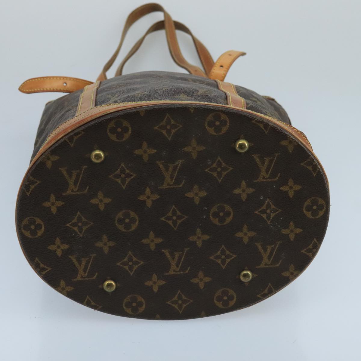 LOUIS VUITTON Monogram Bucket GM Shoulder Bag M42236 LV Auth th5501