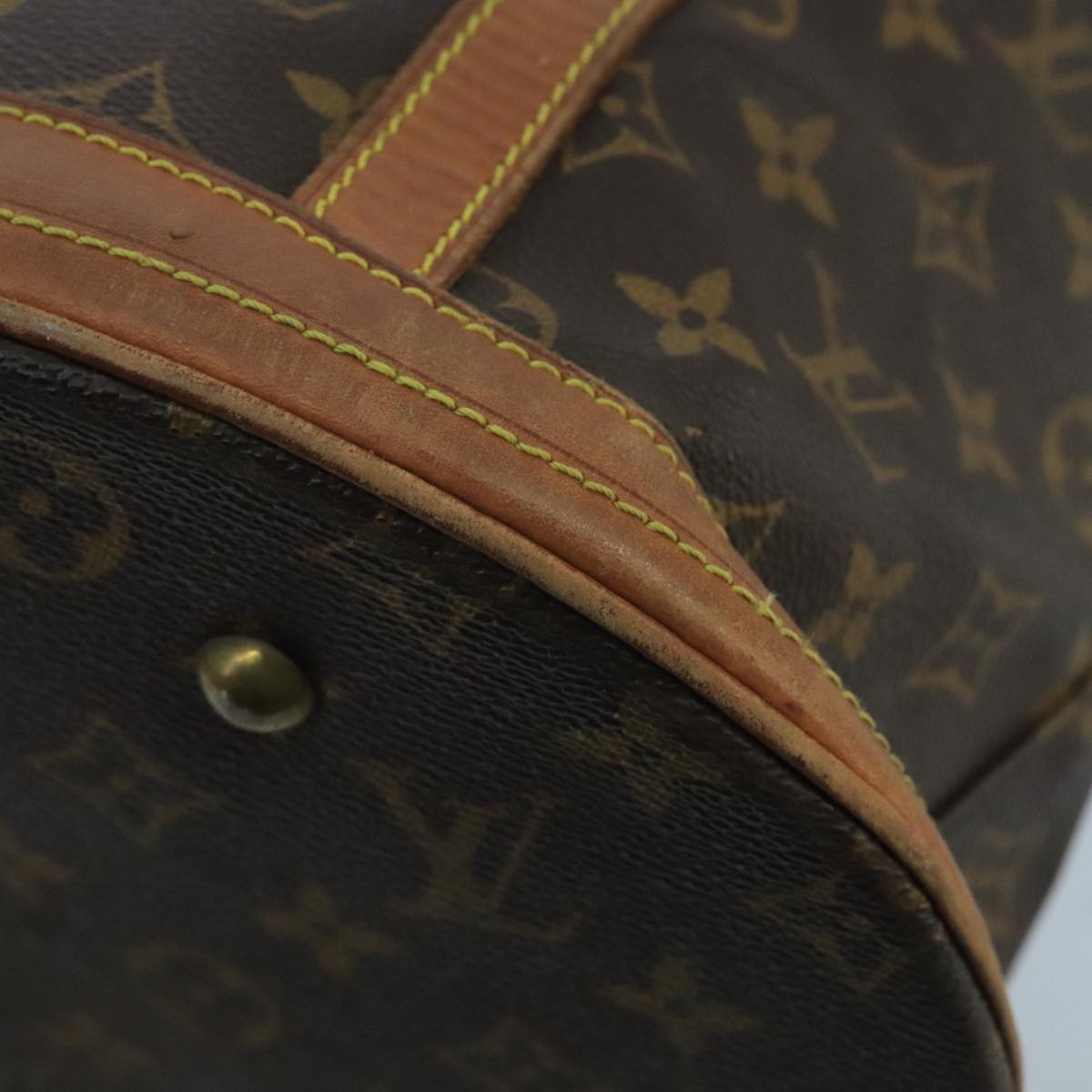 LOUIS VUITTON Monogram Bucket GM Shoulder Bag M42236 LV Auth th5502