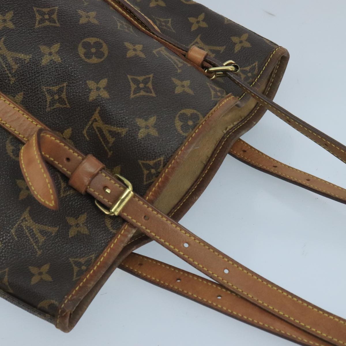 LOUIS VUITTON Monogram Bucket GM Shoulder Bag M42236 LV Auth th5502