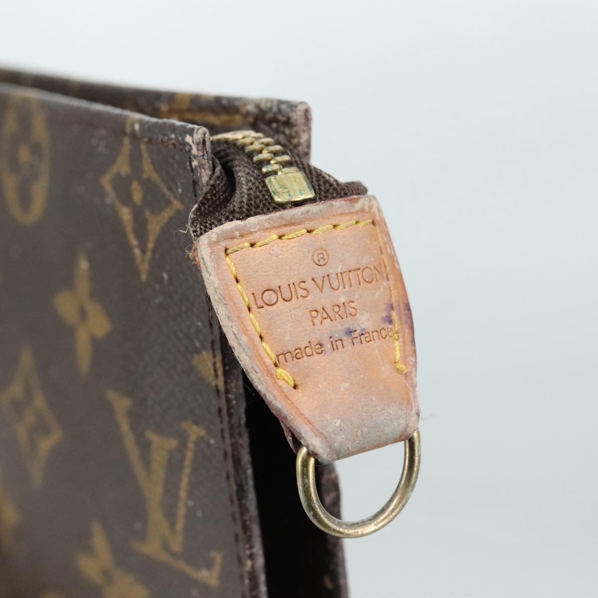 LOUIS VUITTON Monogram Bucket GM Pouch Accessory Pouch LV Auth th5503