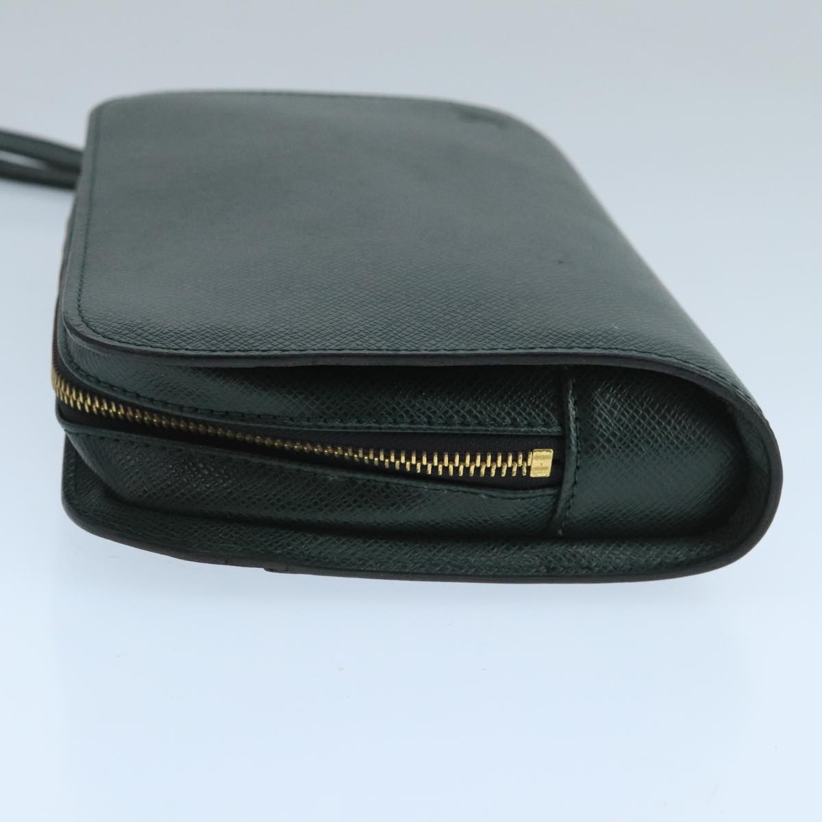 LOUIS VUITTON Taiga Baikal Clutch Bag Epicea M30184 LV Auth th5531