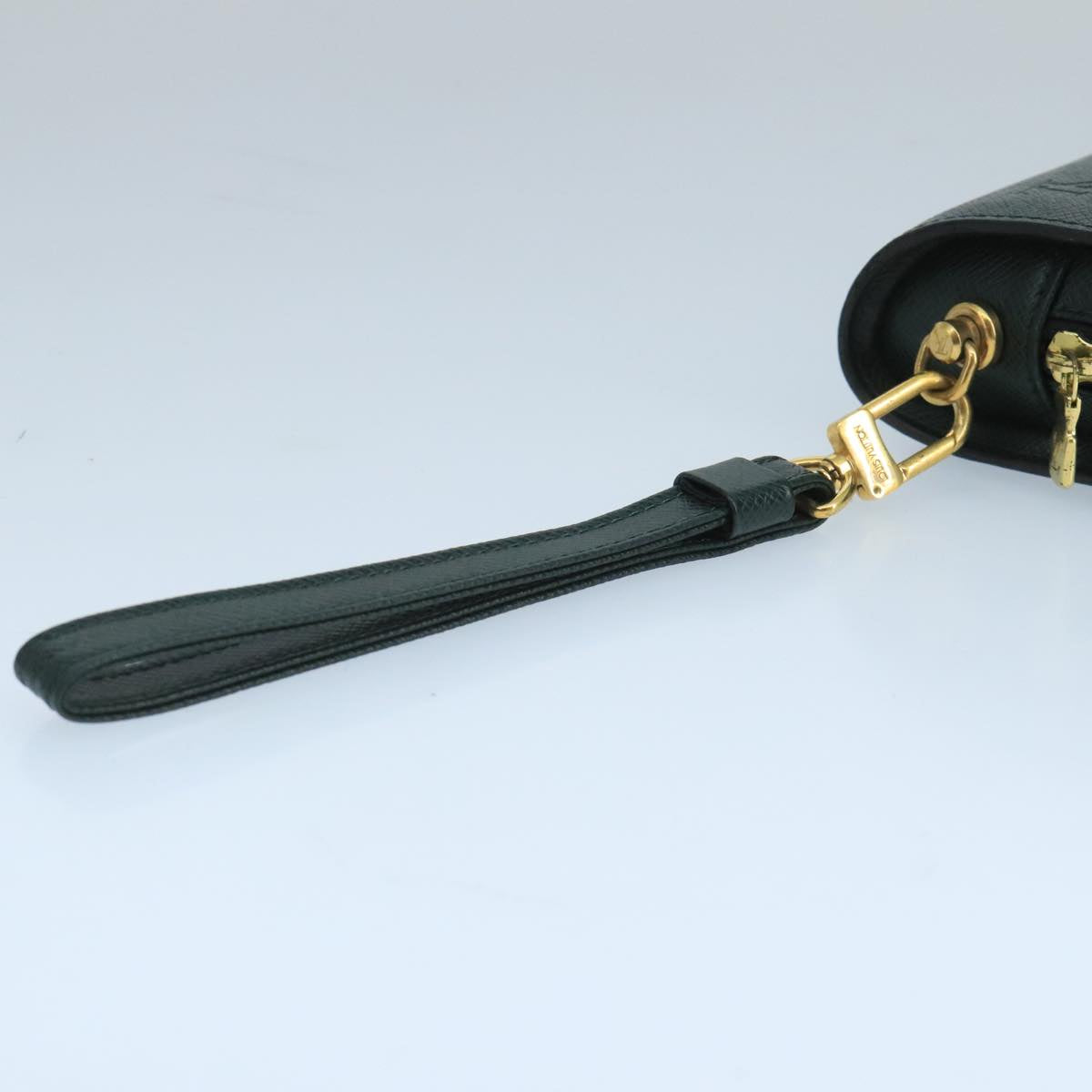 LOUIS VUITTON Taiga Baikal Clutch Bag Epicea M30184 LV Auth th5531