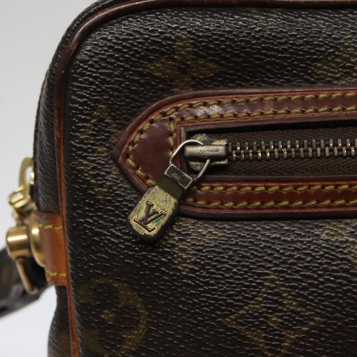 LOUIS VUITTON Monogram Marly Dragonne GM Clutch Bag M51825 LV Auth th5558