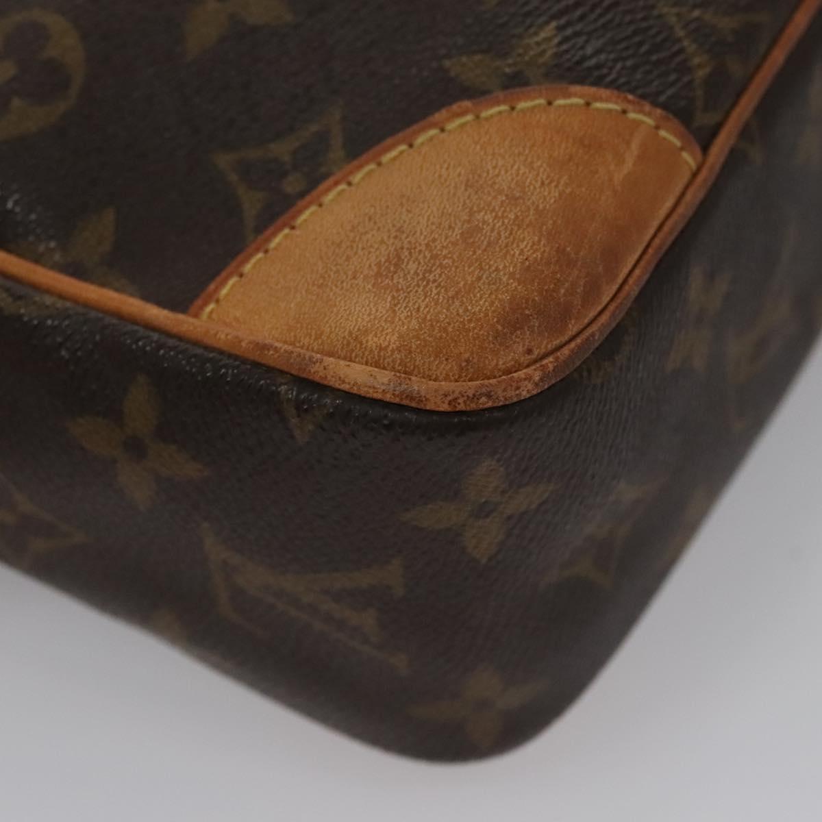 LOUIS VUITTON Monogram Compiegne 28 Clutch Bag M51845 LV Auth th5613