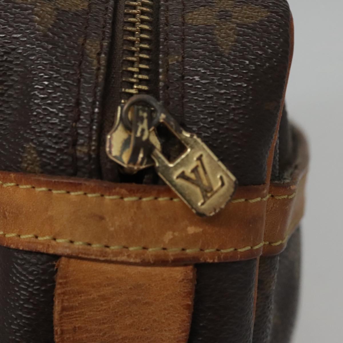 LOUIS VUITTON Monogram Compiegne 28 Clutch Bag M51845 LV Auth th5613